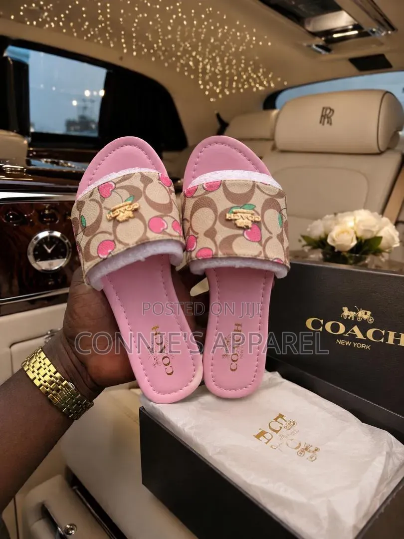 High Grade Coach Slippers for Women