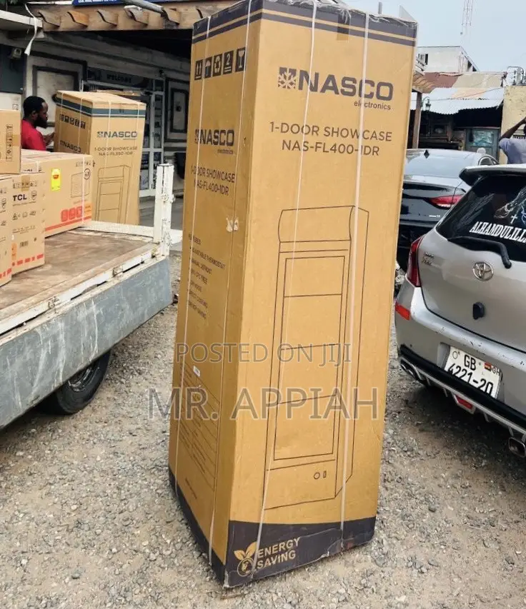 Shop Original Nasco Single Door Beverage Cooler( NAS-FL400-1DR)358L