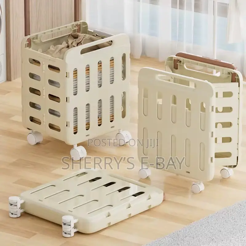 Collapsible Laundry Basket (2 Tiers)