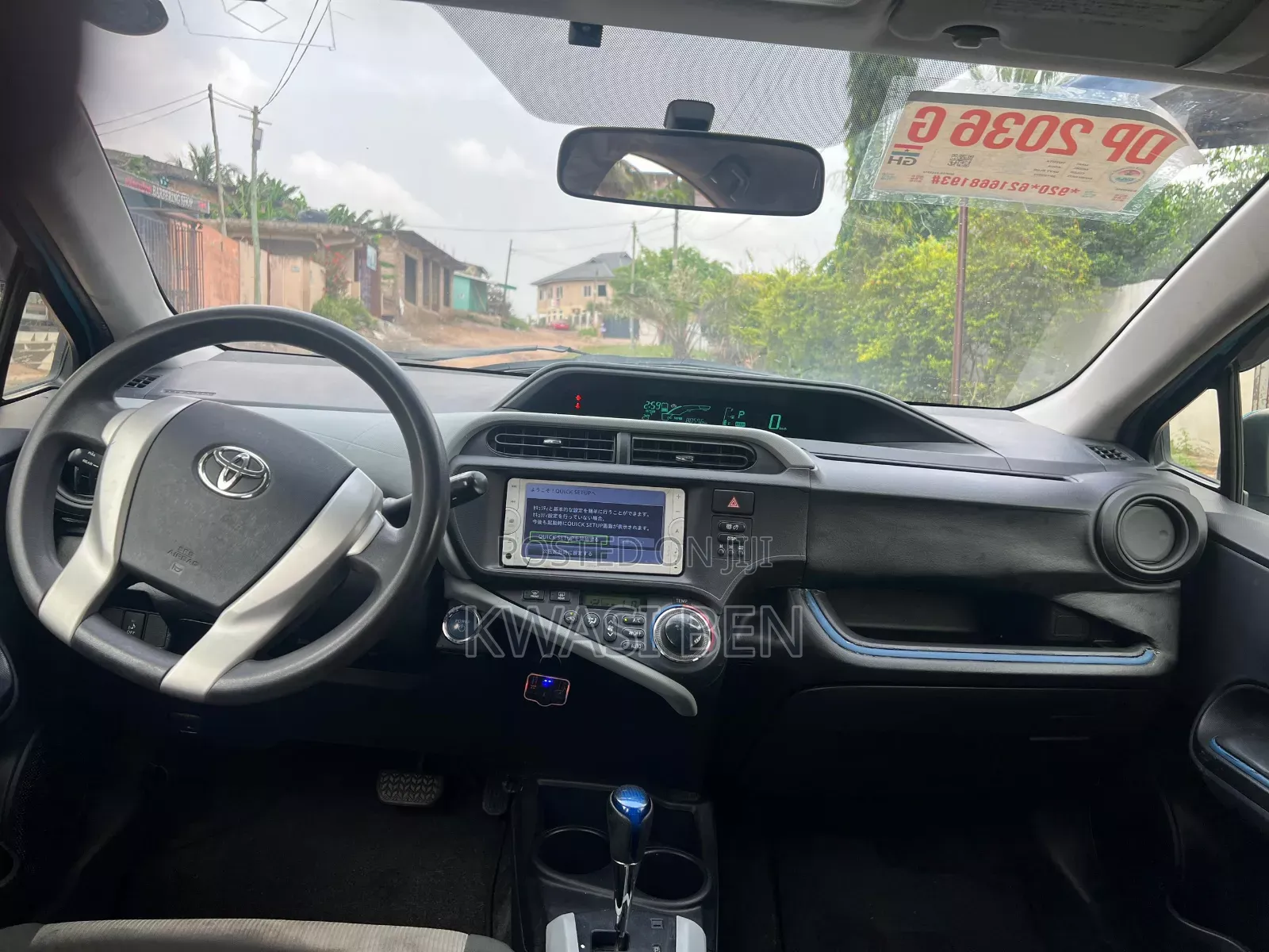 Toyota Aqua 2013 Blue