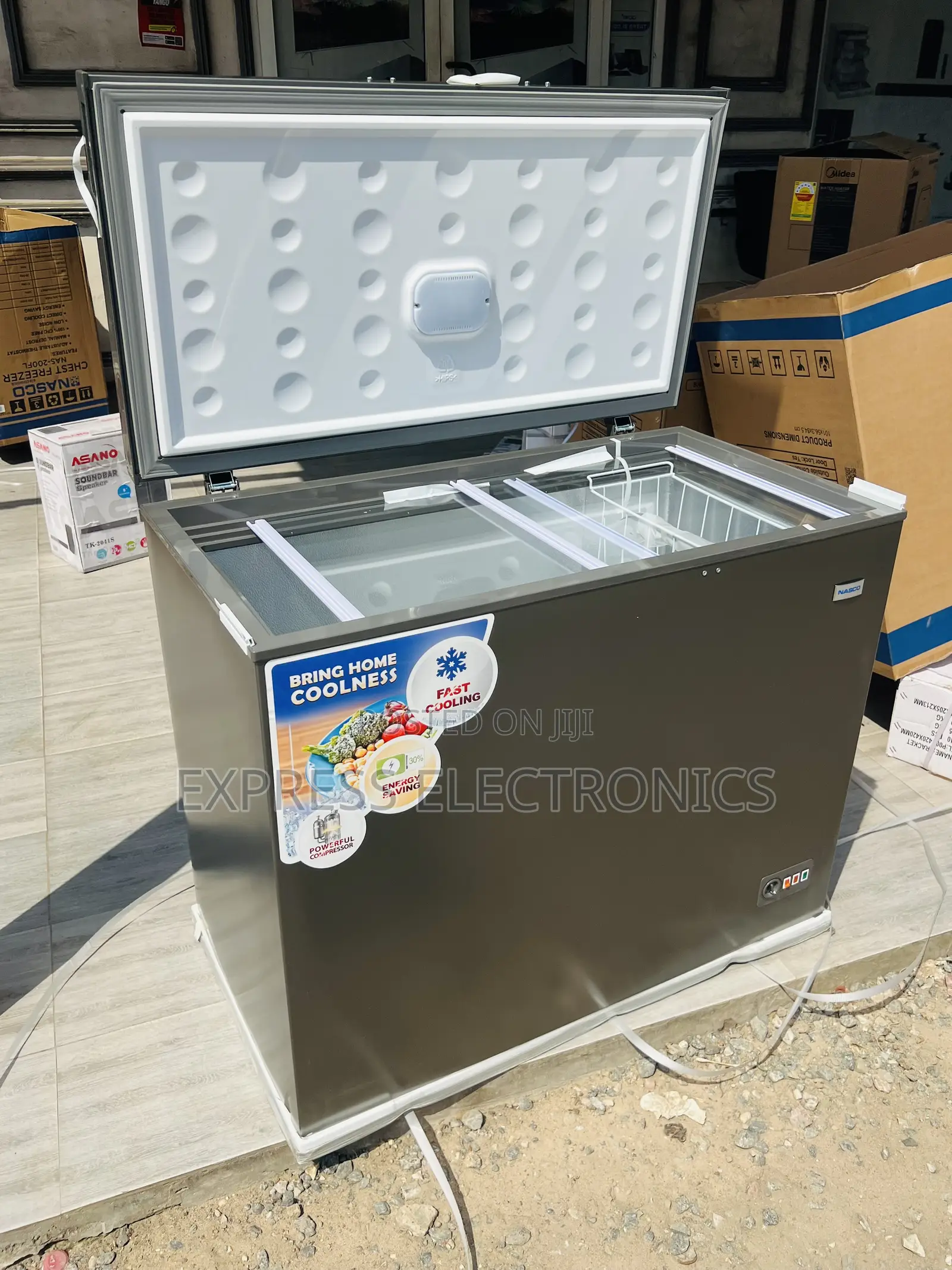 Limited Stock Chest Freezer Single Door 400L NAS-475fl