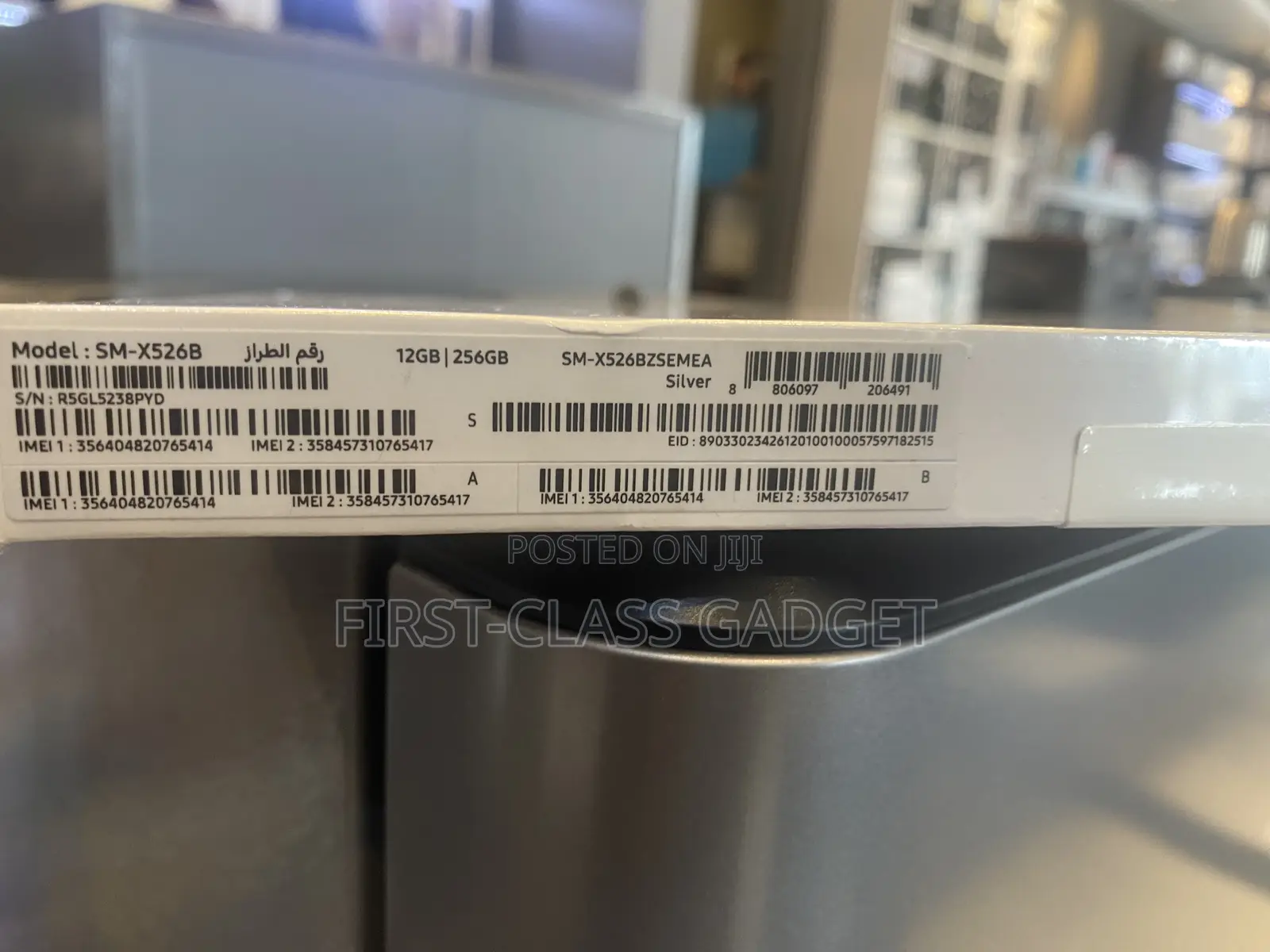New Samsung Galaxy Tab S10 FE 256 GB Gray