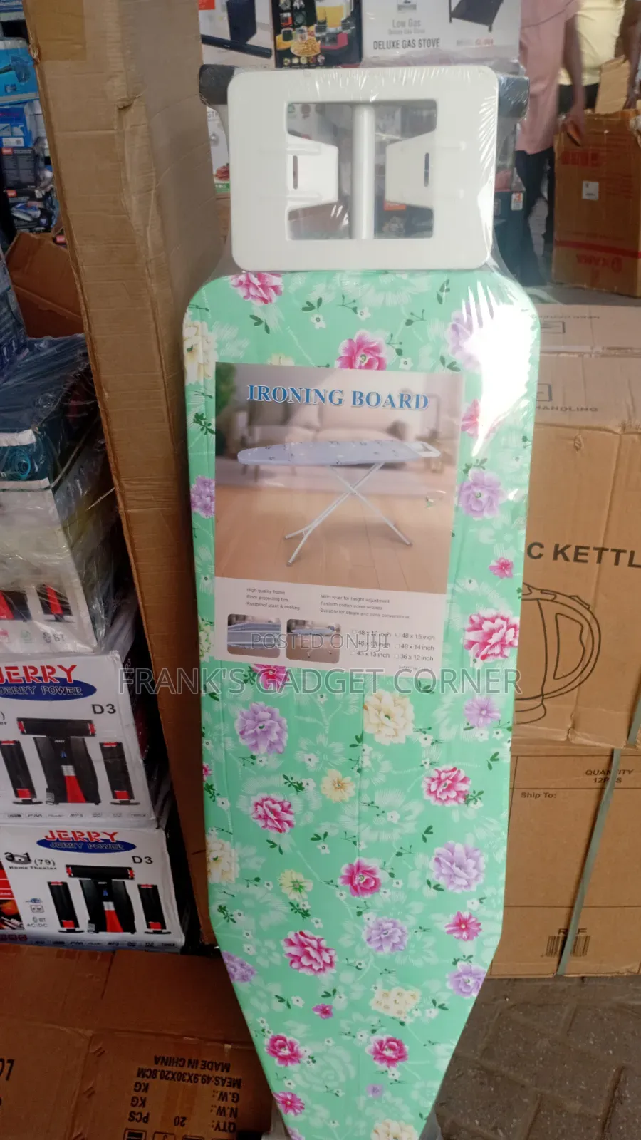Quality Ironing Board 48×15 Inch