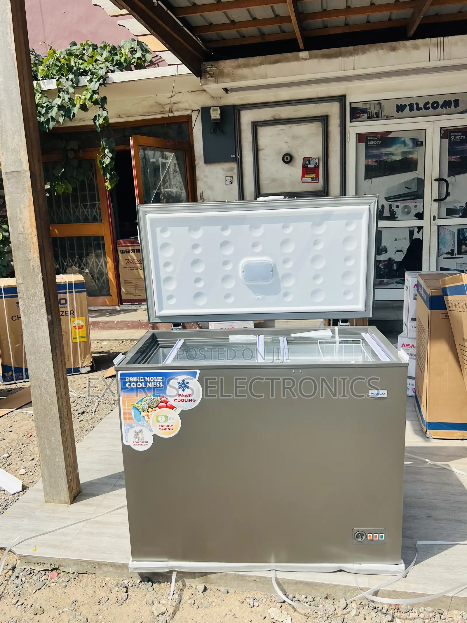 Long Lasting Effects Chest Freezer Single Door Nasco 400L