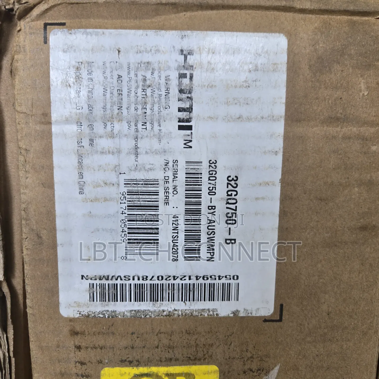 LG Ultragear 32g0750-B Gaming Monitor 3840 X 2160 Ultra Hd
