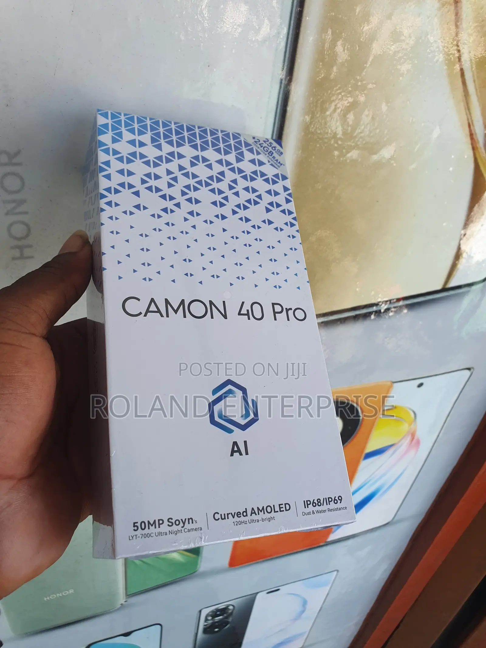 New Tecno Camon 40 Pro 5G 256 GB White