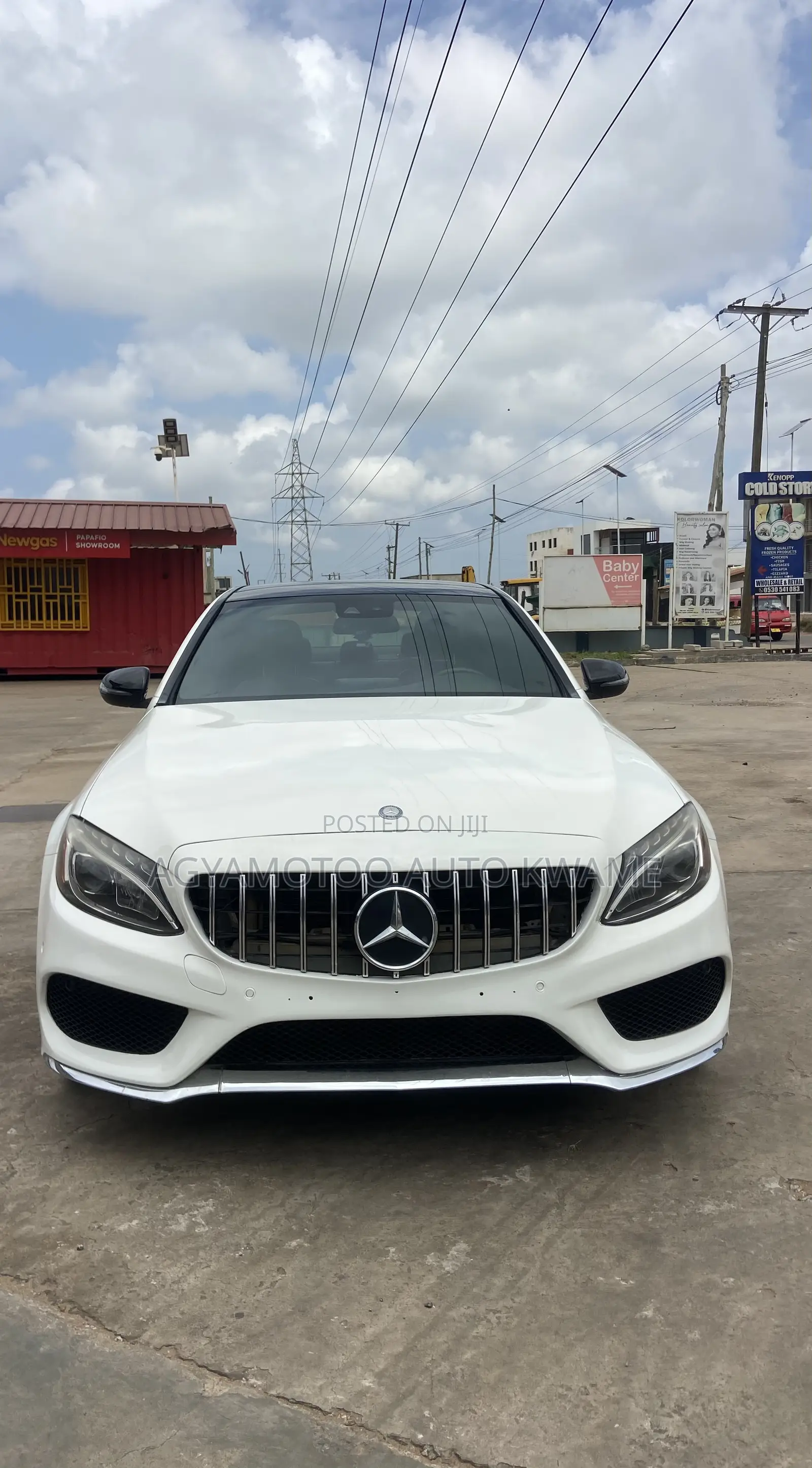 Mercedes-Benz C300 Base 4Matic Sedan AWD (2.0L 4cyl 7A) 2016 White