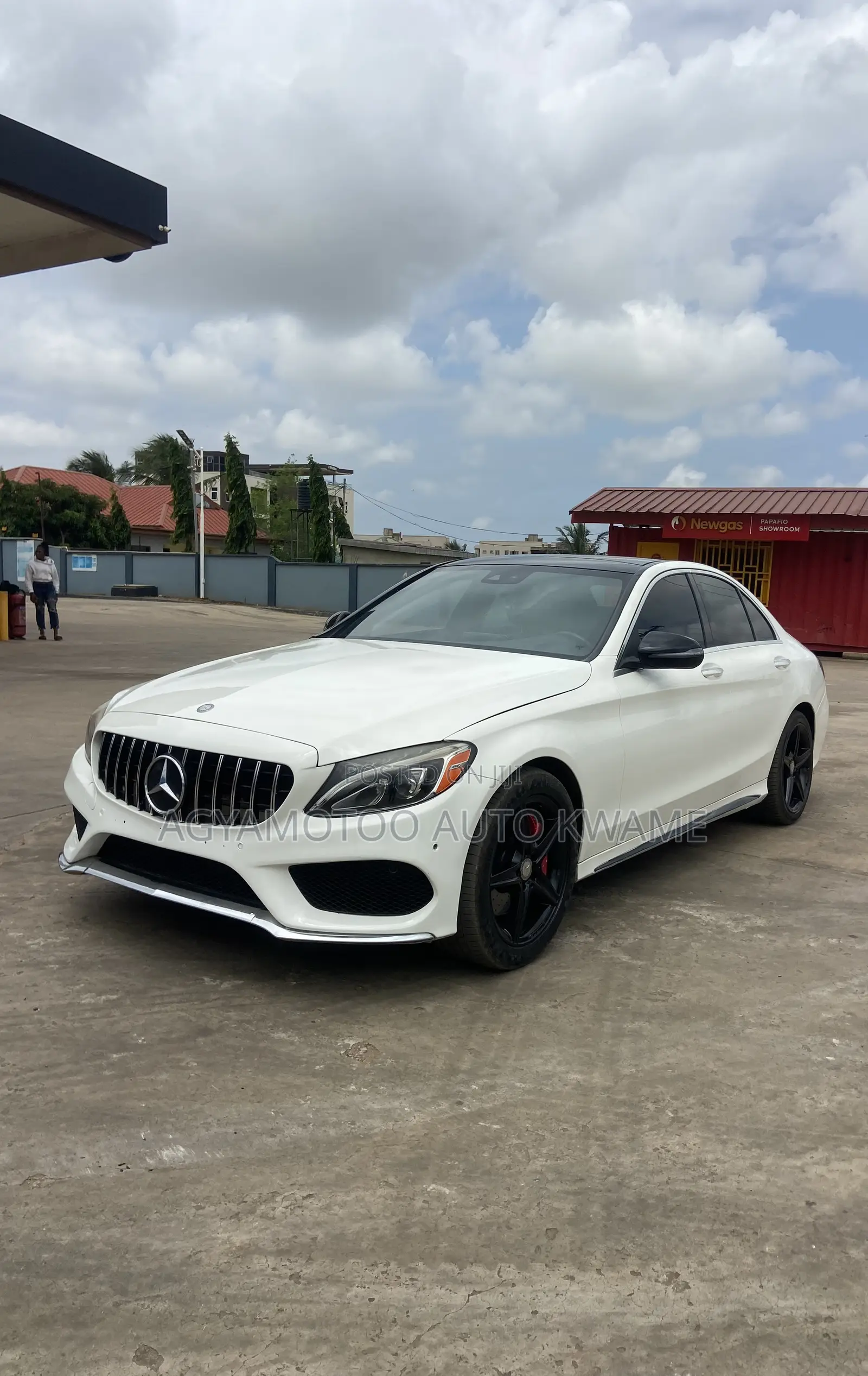 Mercedes-Benz C300 Base 4Matic Sedan AWD (2.0L 4cyl 7A) 2016 White