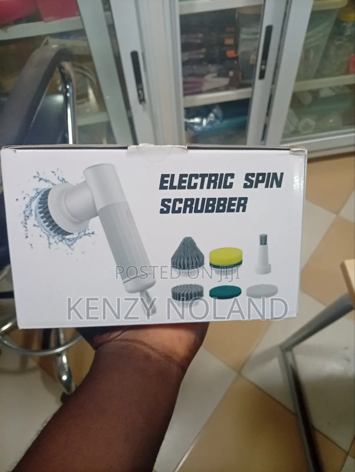 Electric Spin Scrubber