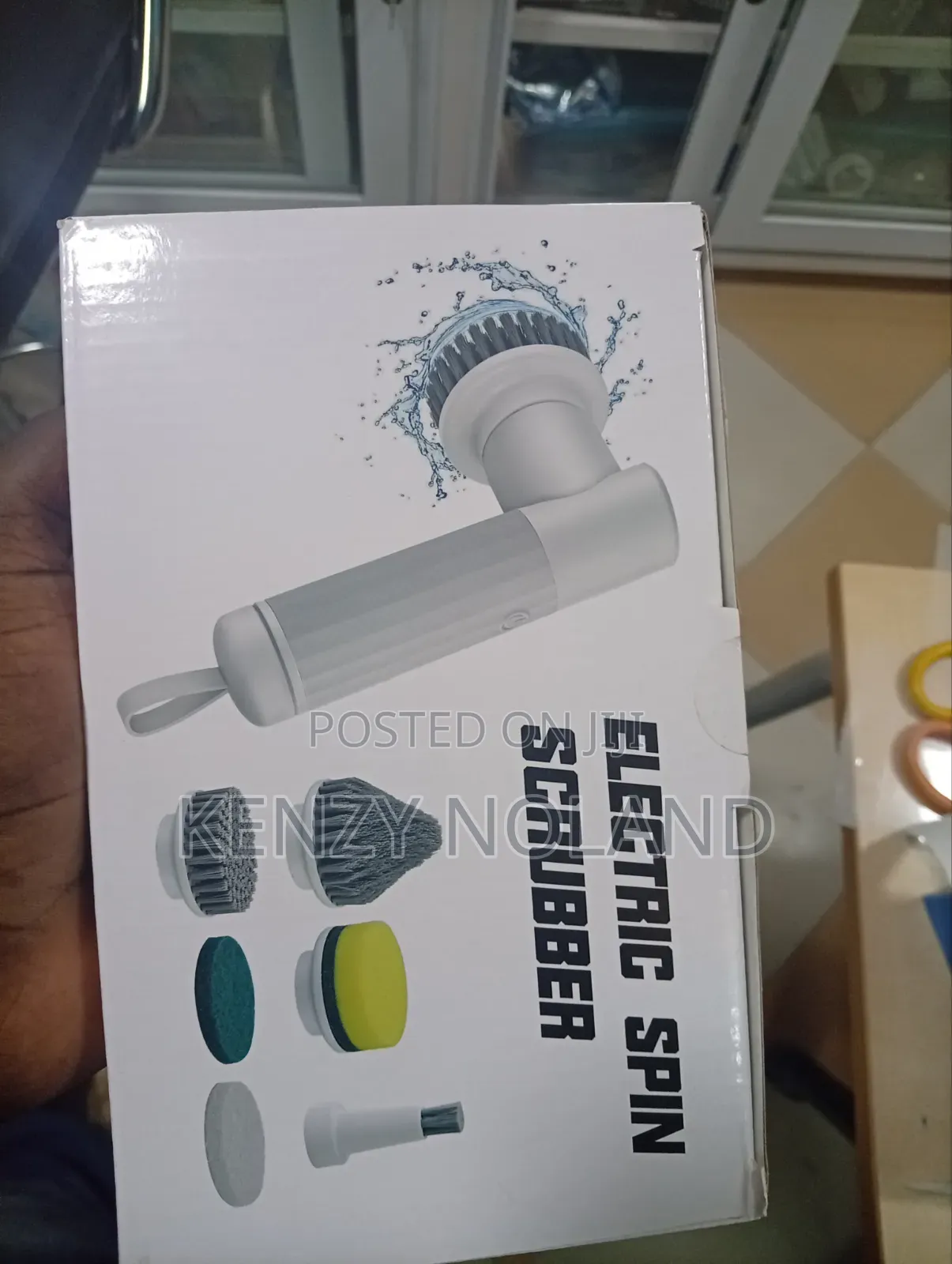 Electric Spin Scrubber