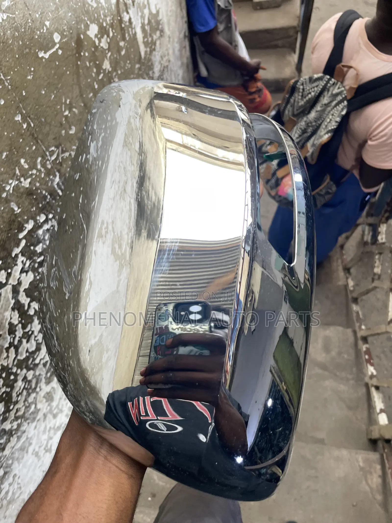 Toyota Land Cruiser Side Mirror Cover Chrome
