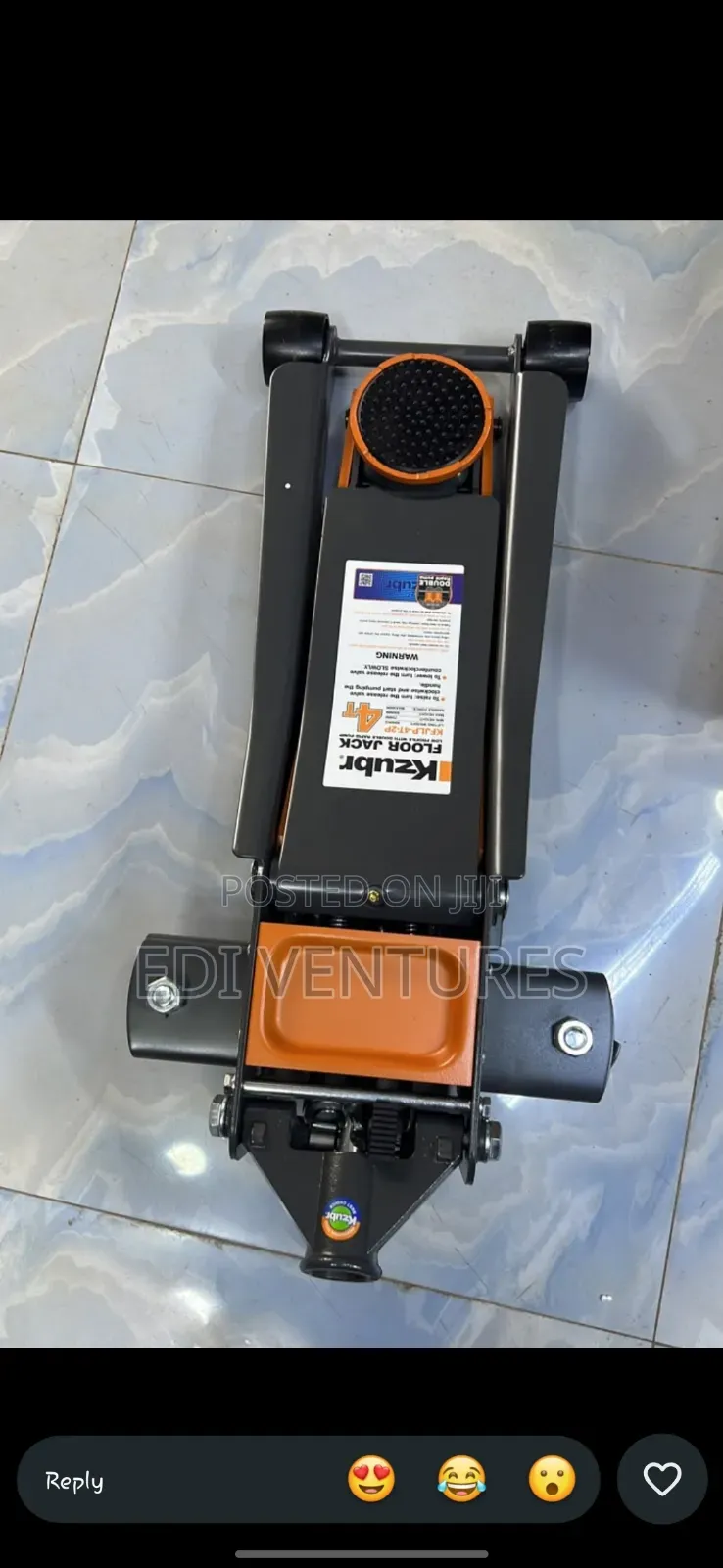 Kzubr 4 Ton Hydraulic Jack - 4000kg