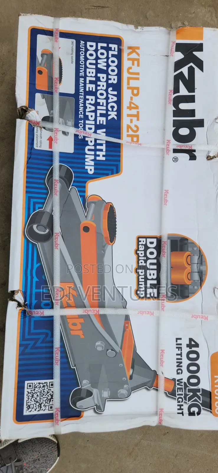 Kzubr 4 Ton Hydraulic Jack - 4000kg