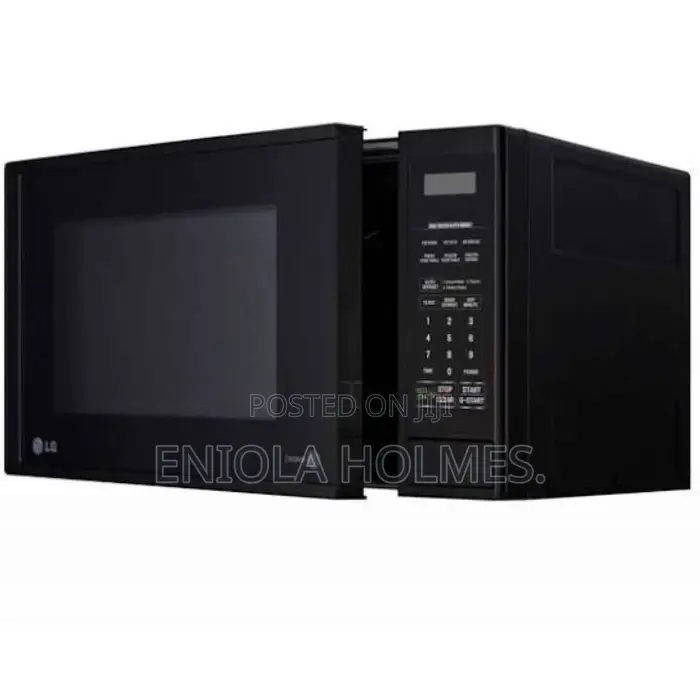 LG Microwave Oven Black Noir