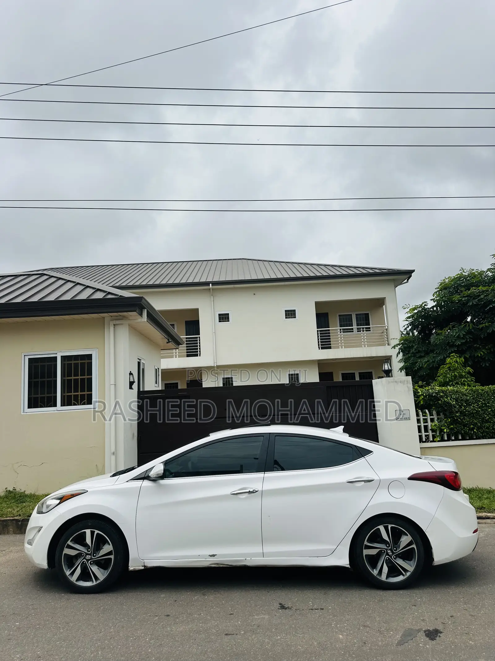 Hyundai Elantra Limited 4dr Sedan (1.8L 4cyl 6A) 2015 White