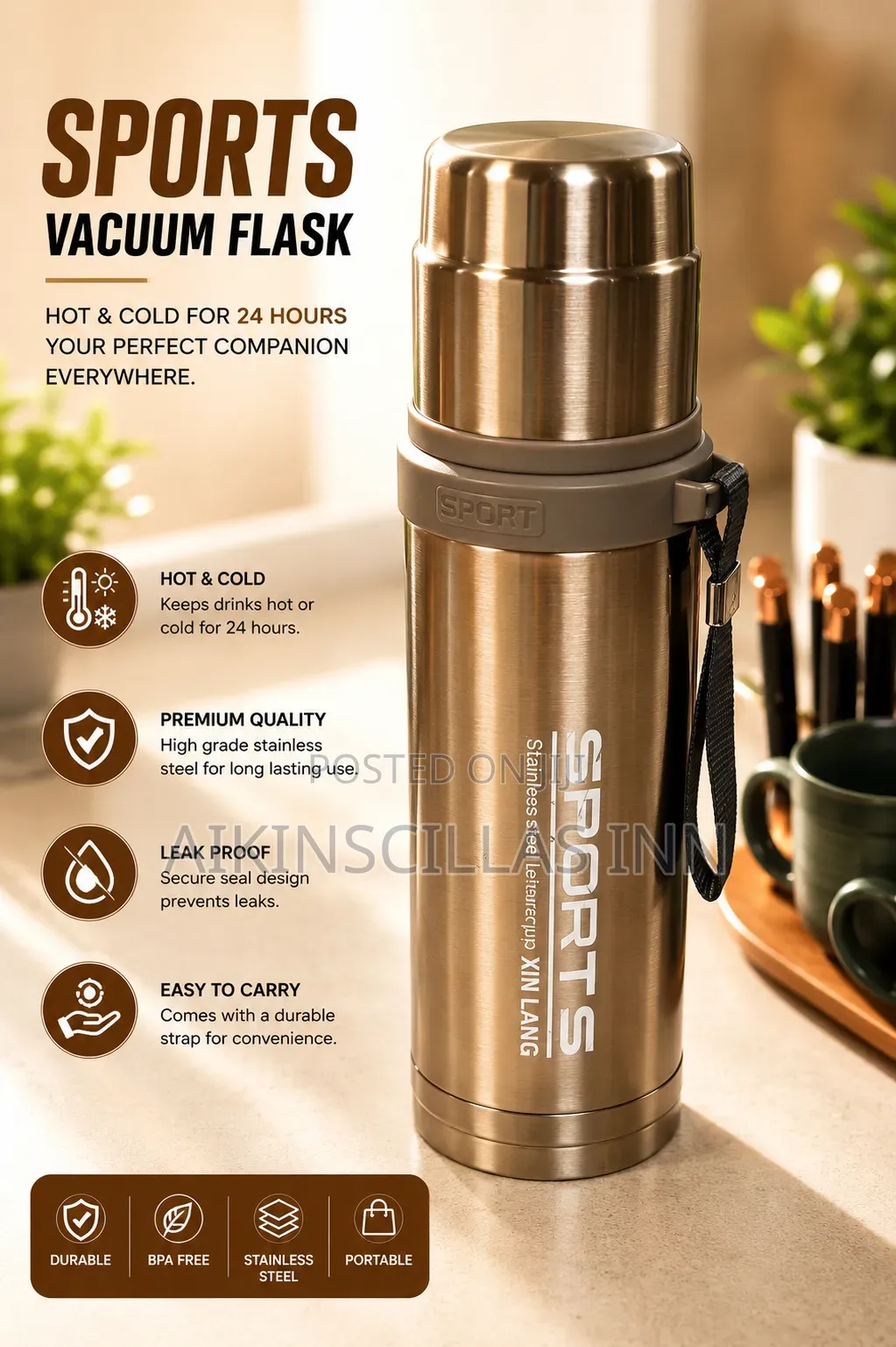 Sports Mix Vacuum Flask