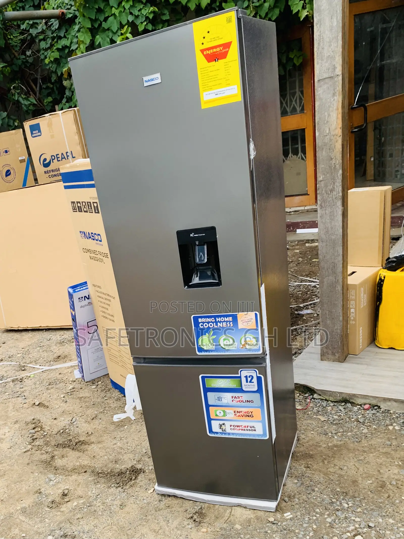Check Out Nasco 307Ltr Bottom Freezer Fridge[NASD2-40wd]