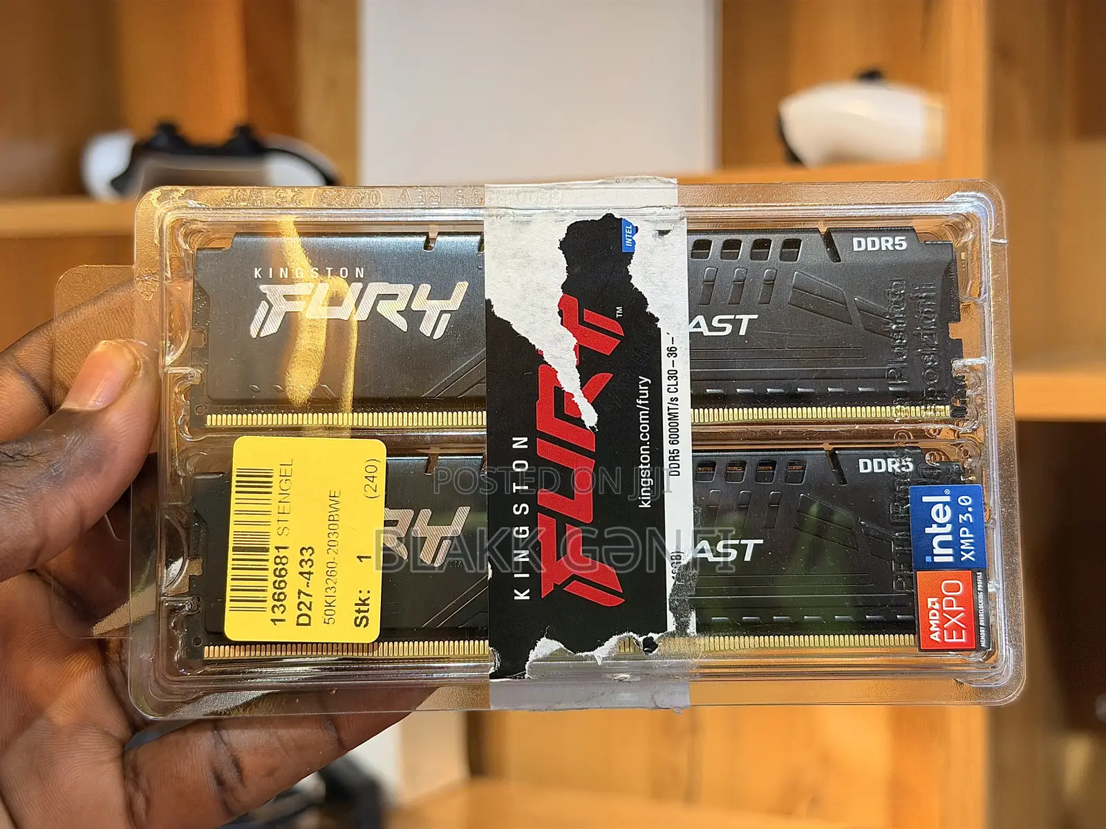 Kingston Fury Beast 16gb DDR5 (6000mhz) Ram