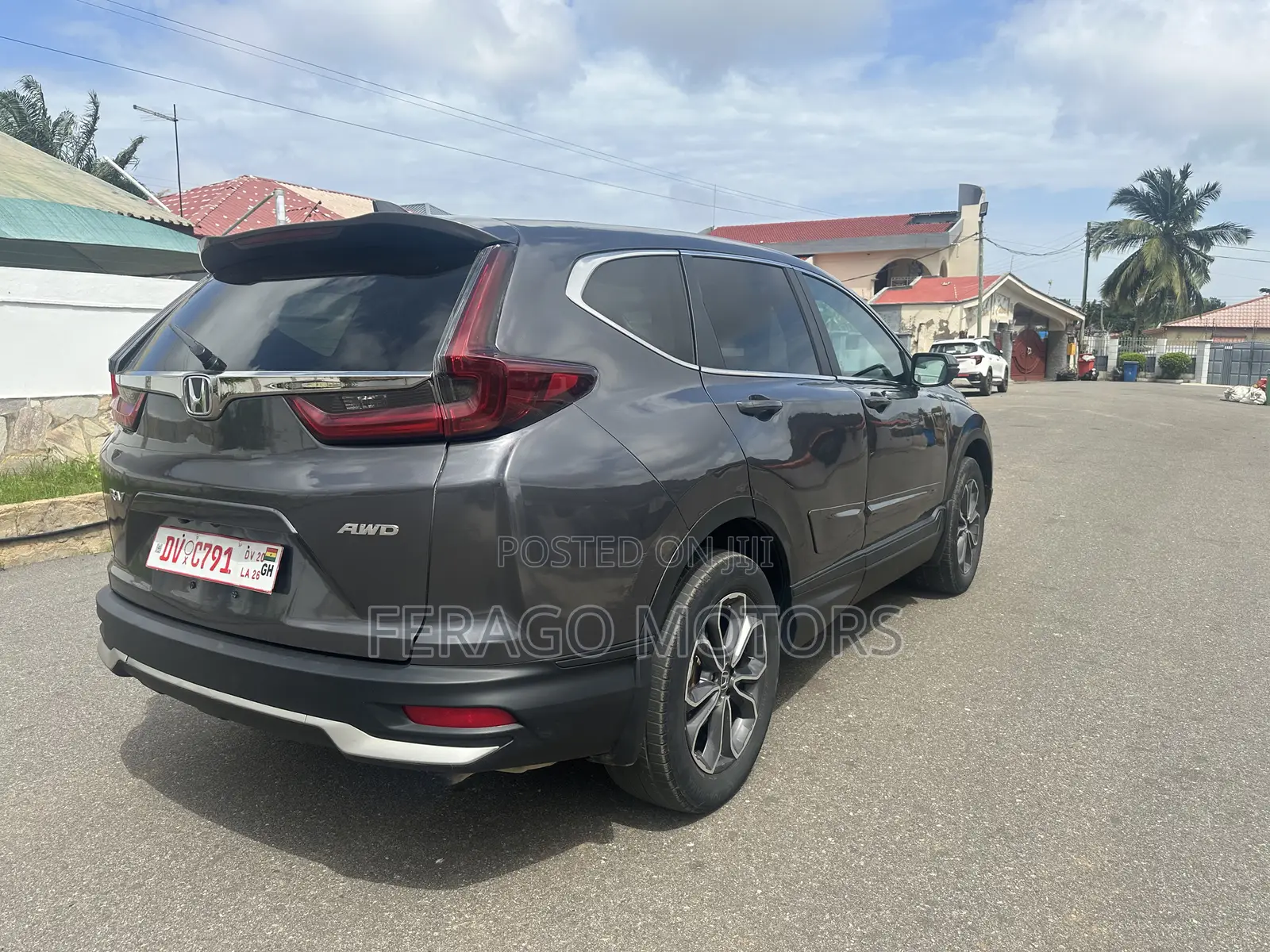 Honda CR-V EX-L AWD 2020 Gray