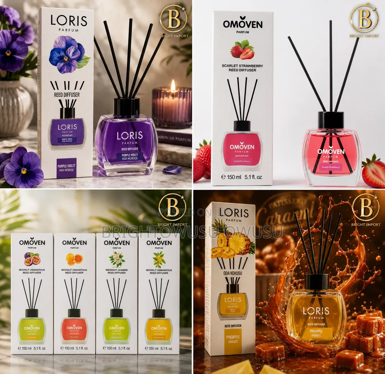 Loris Reed Diffusers