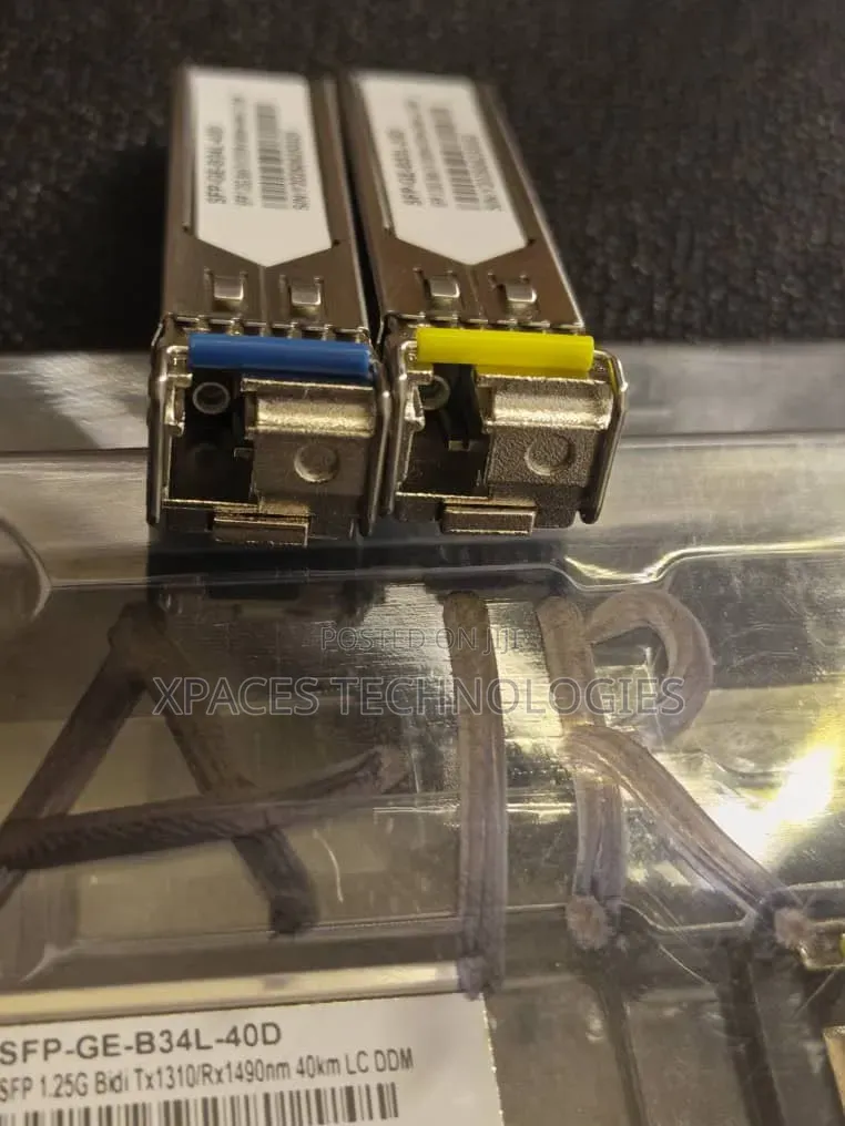 SFP 40/20km 1.25G Single Optical Fiber Module 1550nm for Switch, Pair