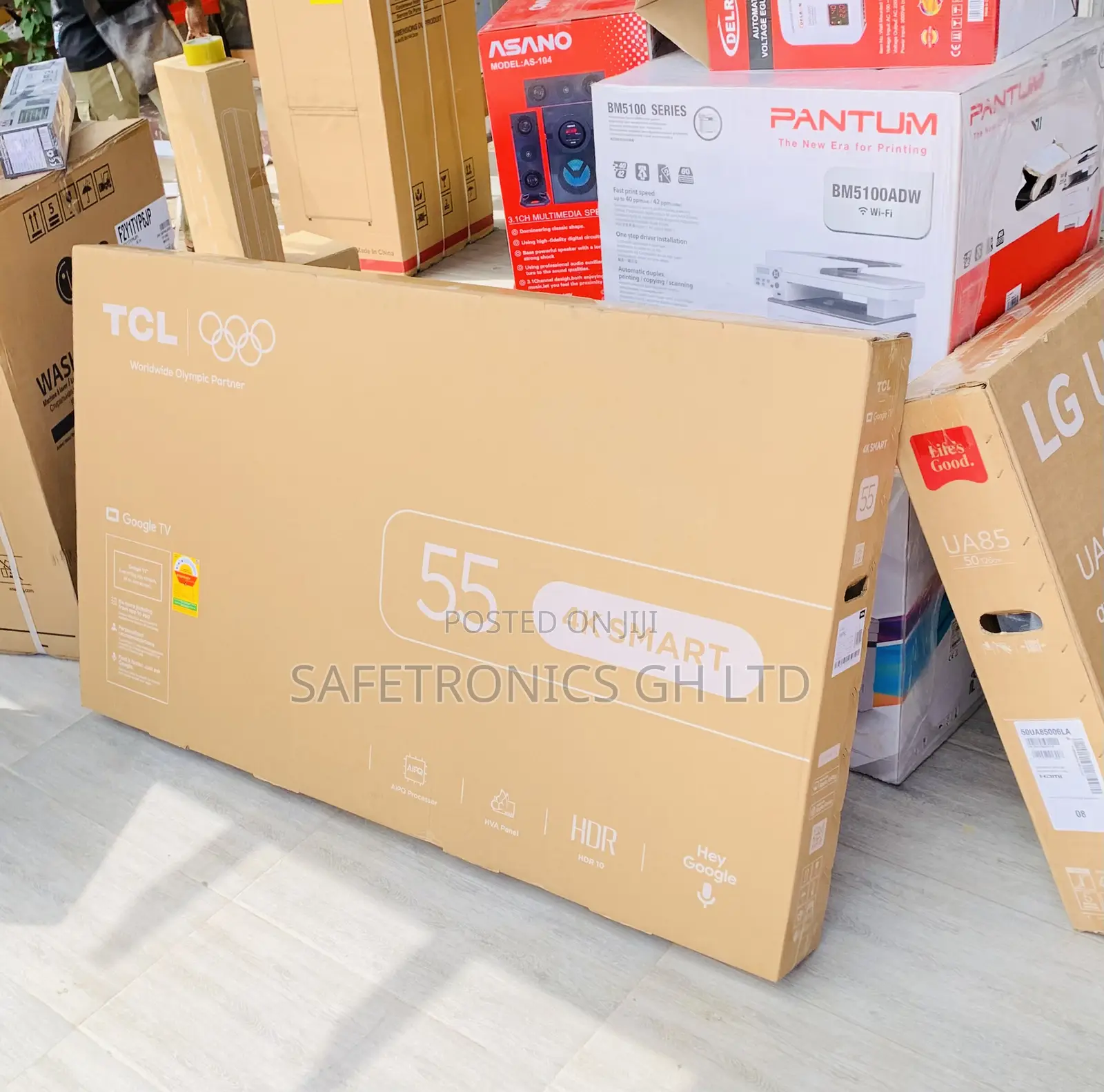 Purchase Sleek TCL 50" Qled 50s5k Smart Android Television