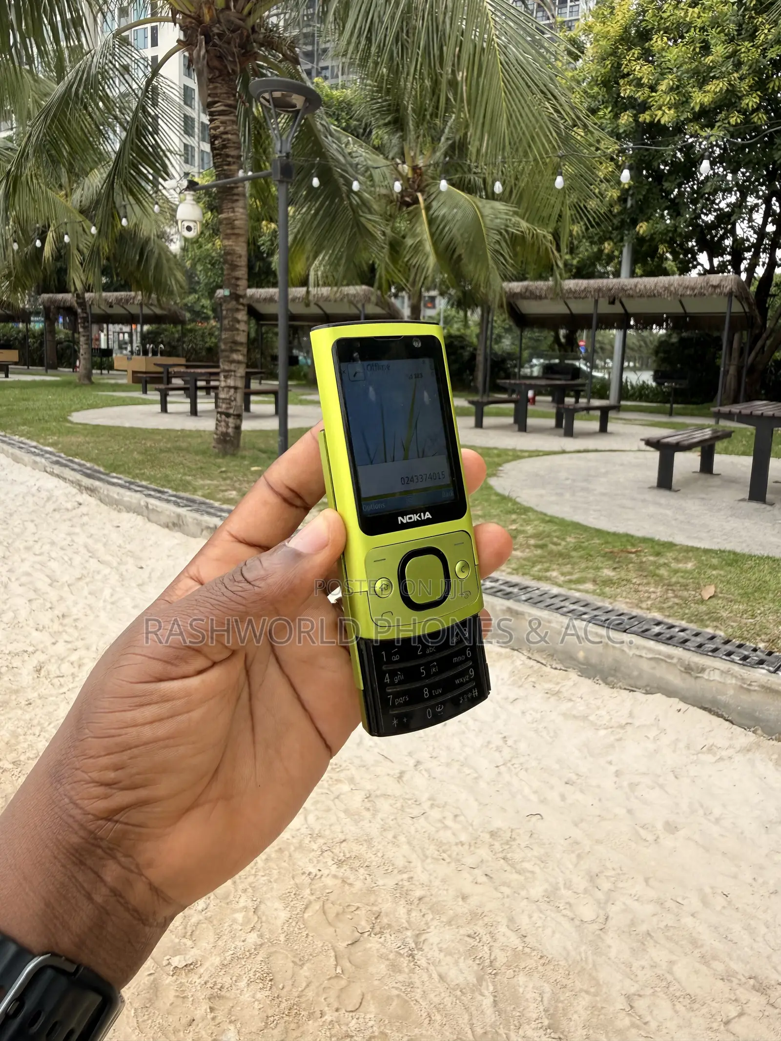 Nokia 6700 slide Green