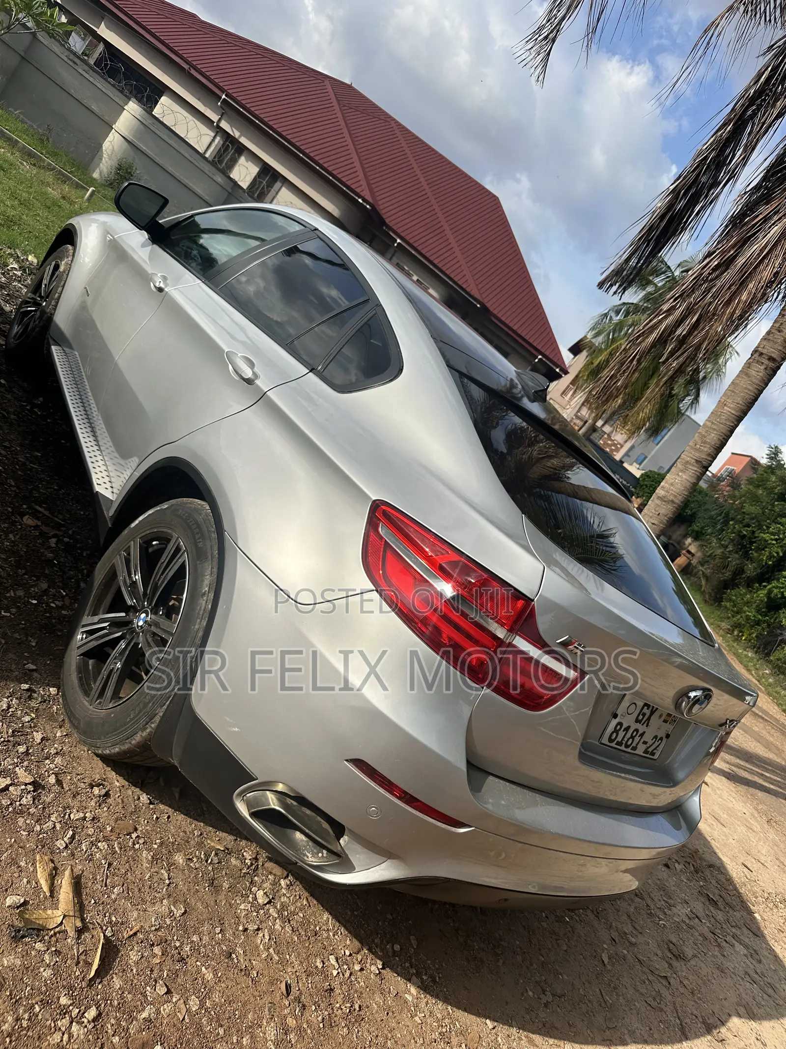 BMW X6 M Sport 2013 Silver