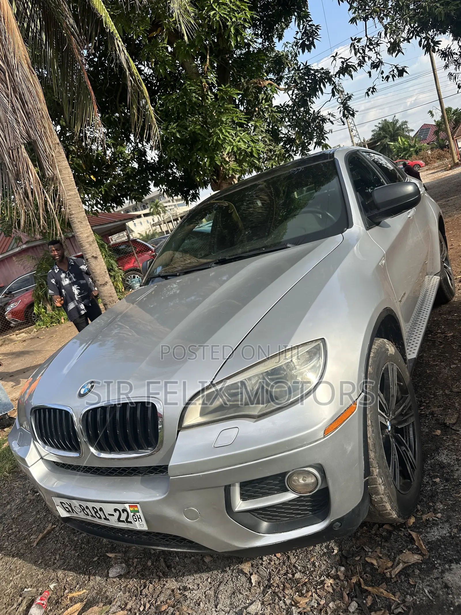 BMW X6 M Sport 2013 Silver