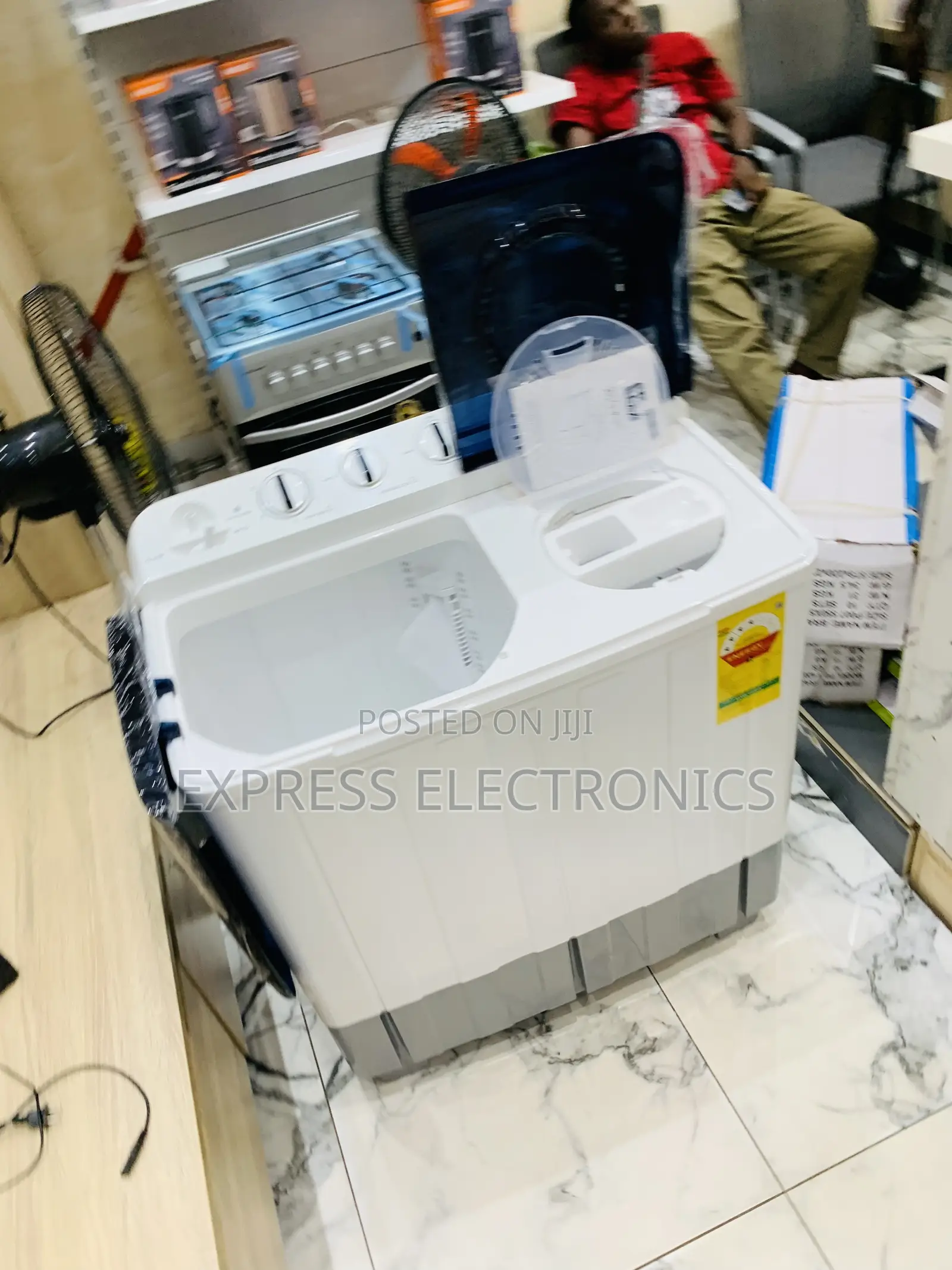 Ultra Modern WM Topload Twintub Semi Automatic 10.5hp TCL