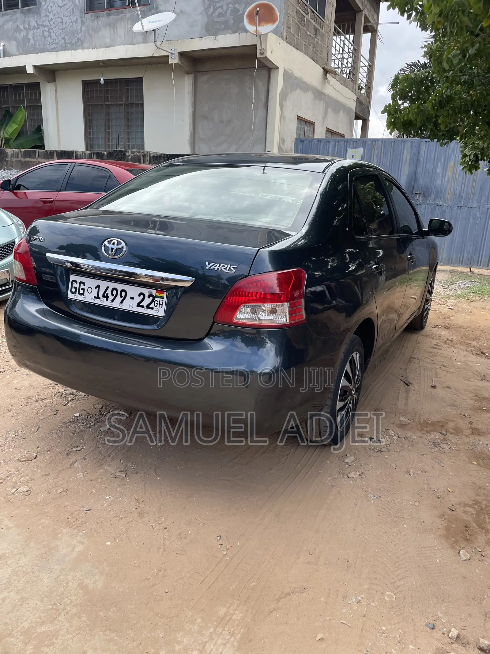 Toyota Yaris 2010 Gray