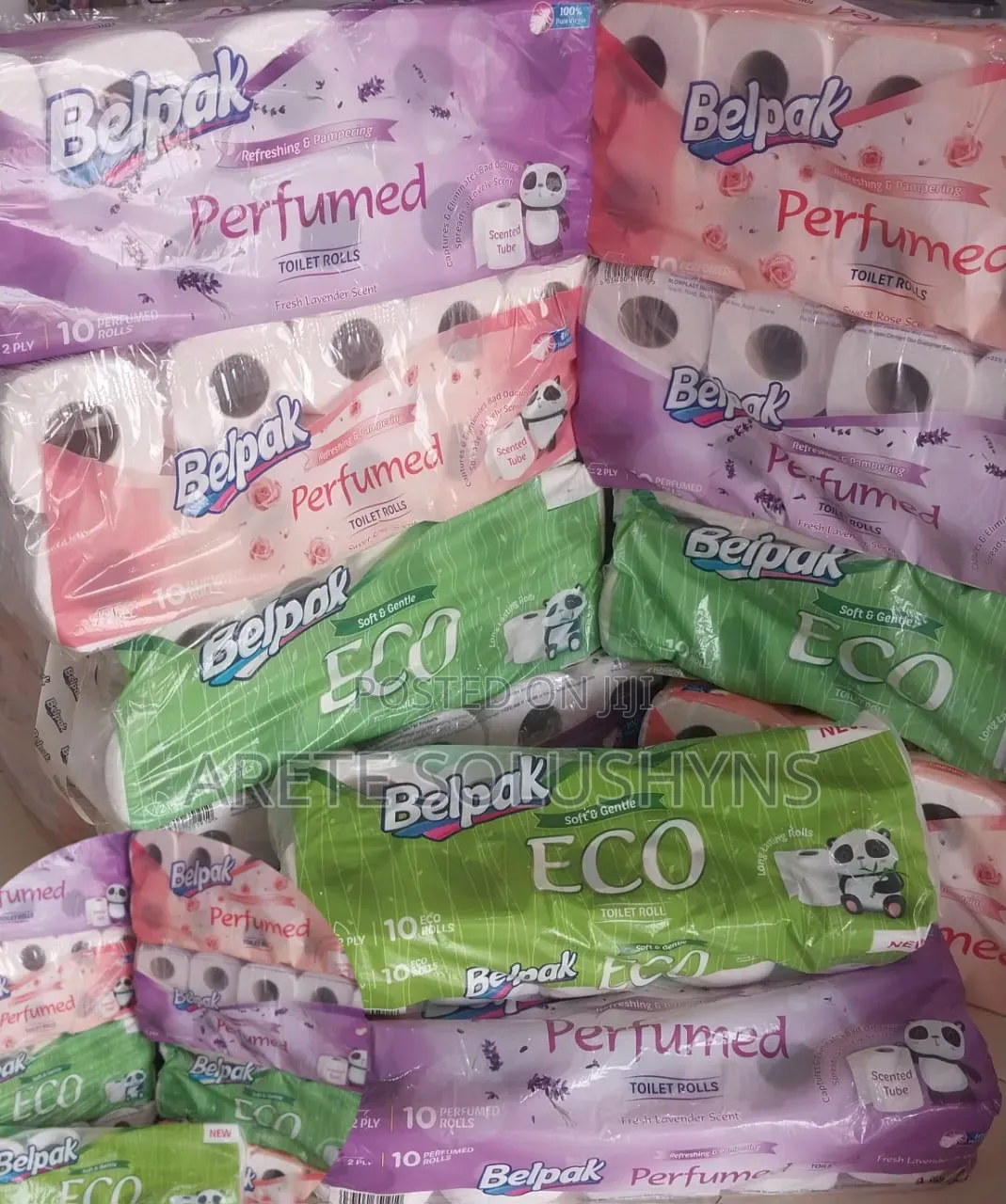 Belpak Perfume Toilet Roll 10rolls/6packs