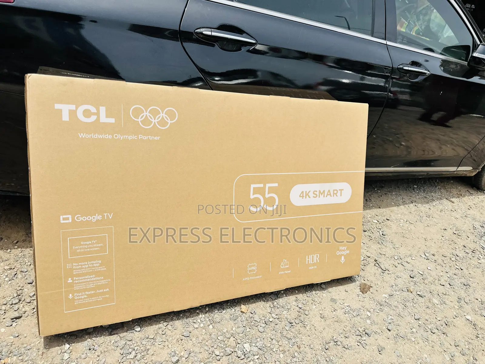 Unlimited Entertainment With TCL 55”UHD Smart Glossy TV