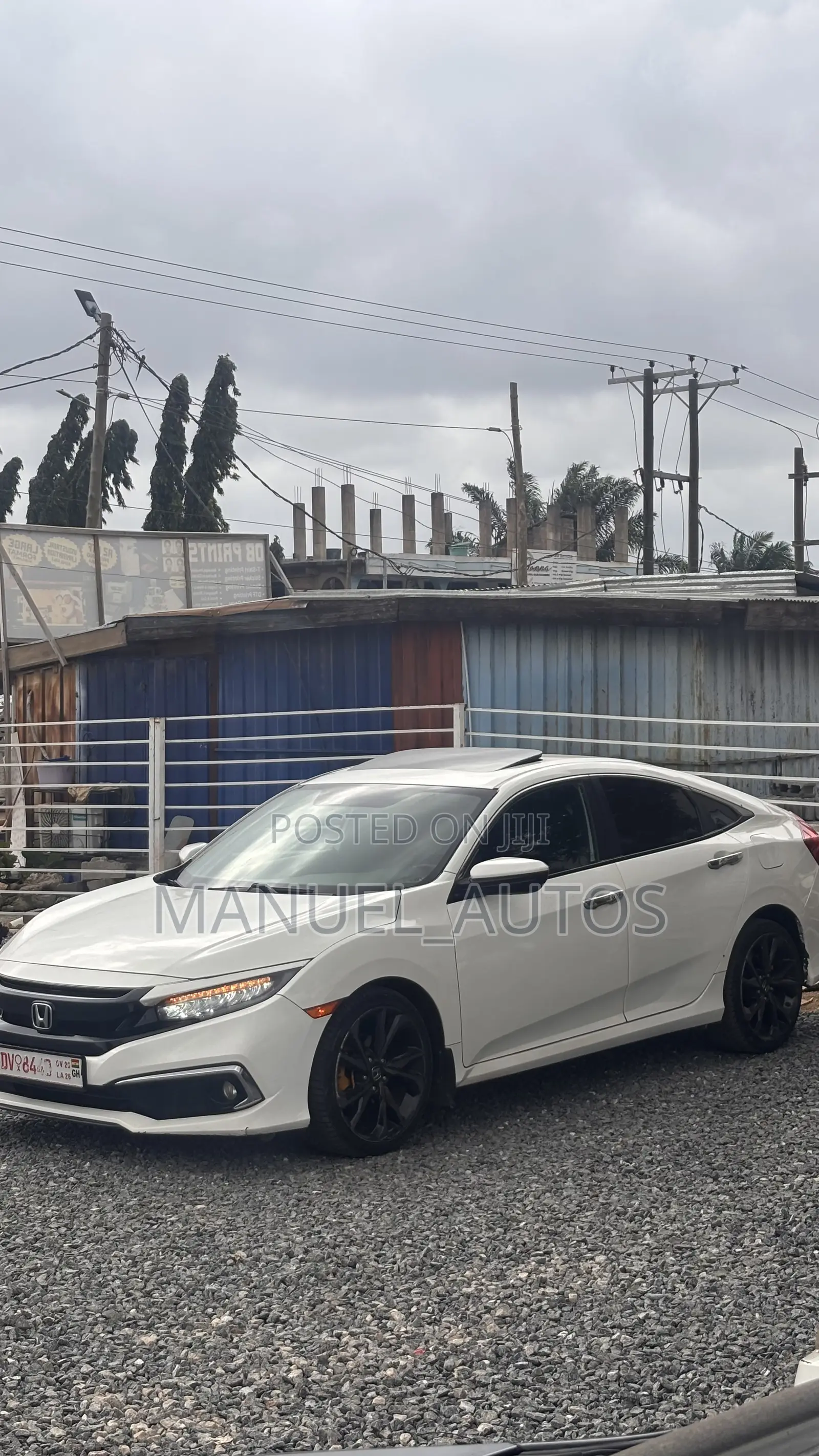 Honda Civic Sport Sedan 2020 White