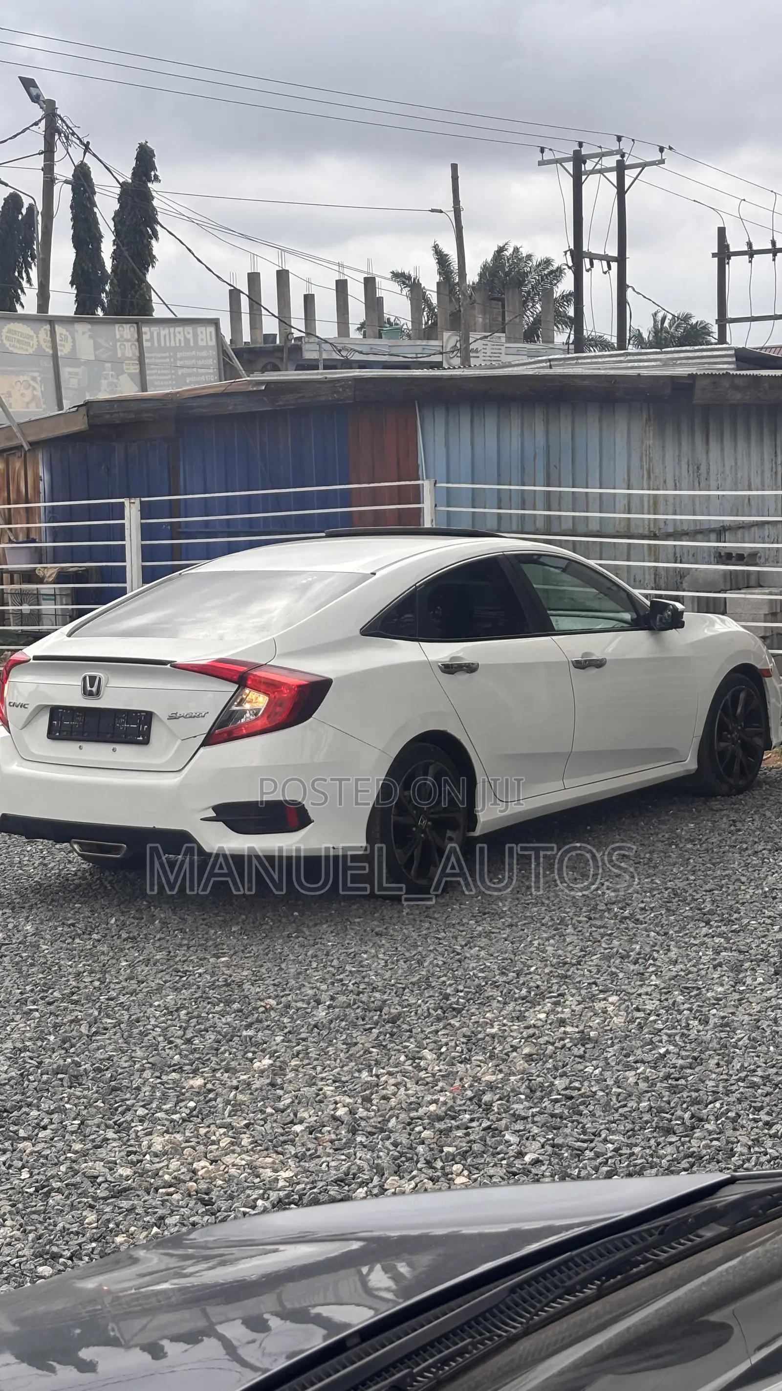 Honda Civic Sport Sedan 2020 White