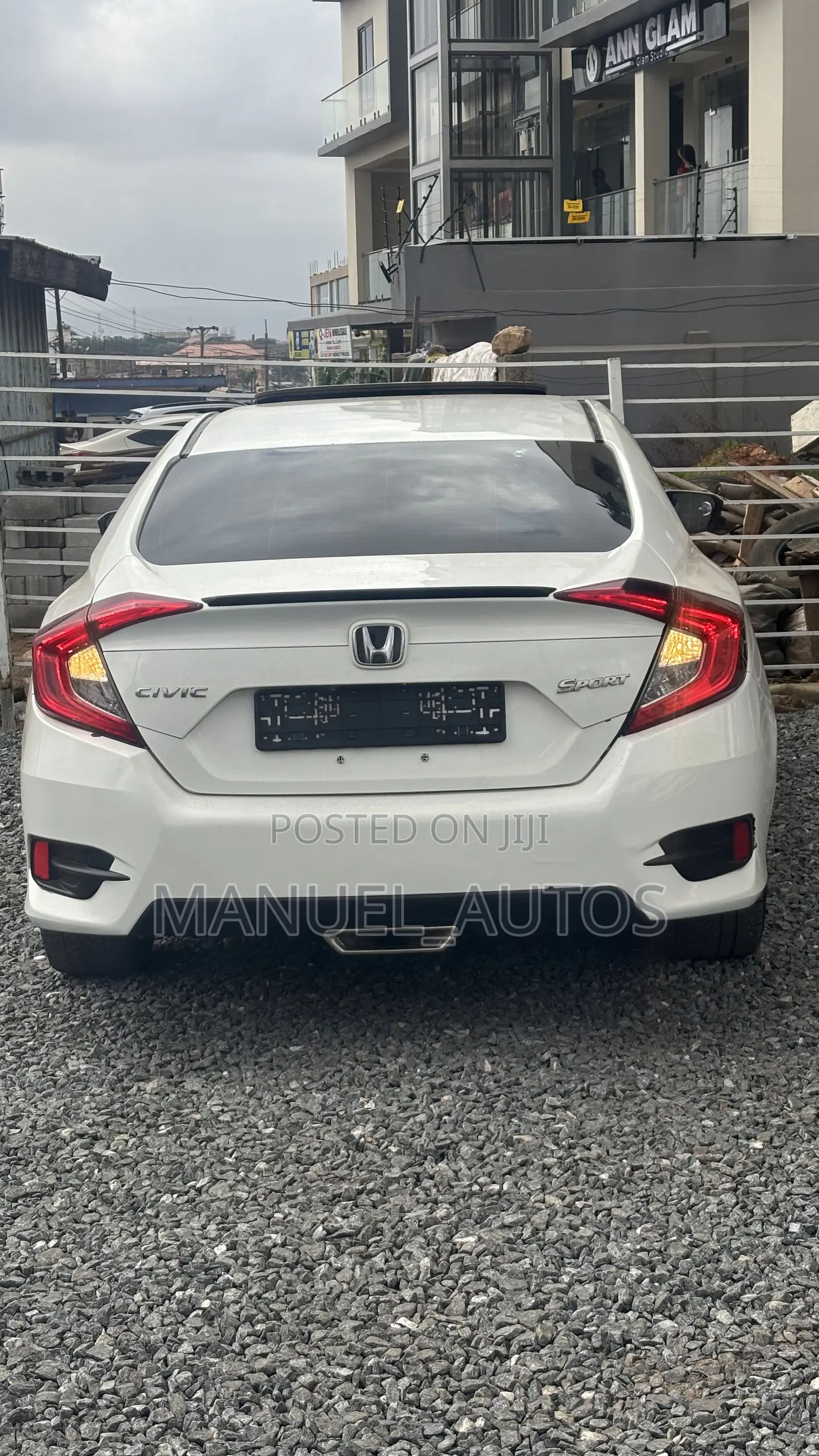 Honda Civic Sport Sedan 2020 White