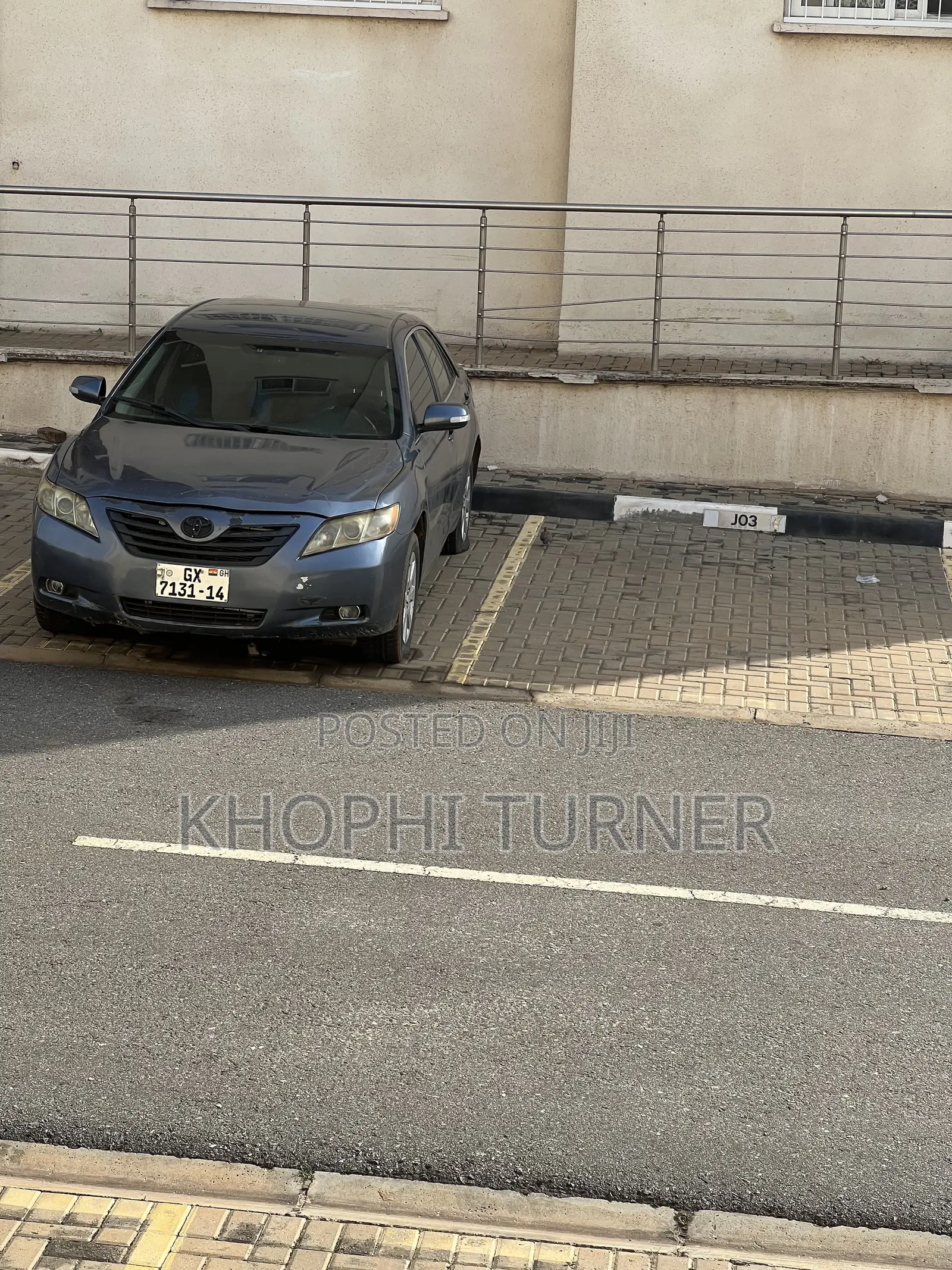 Toyota Camry 2.4 2008 Blue
