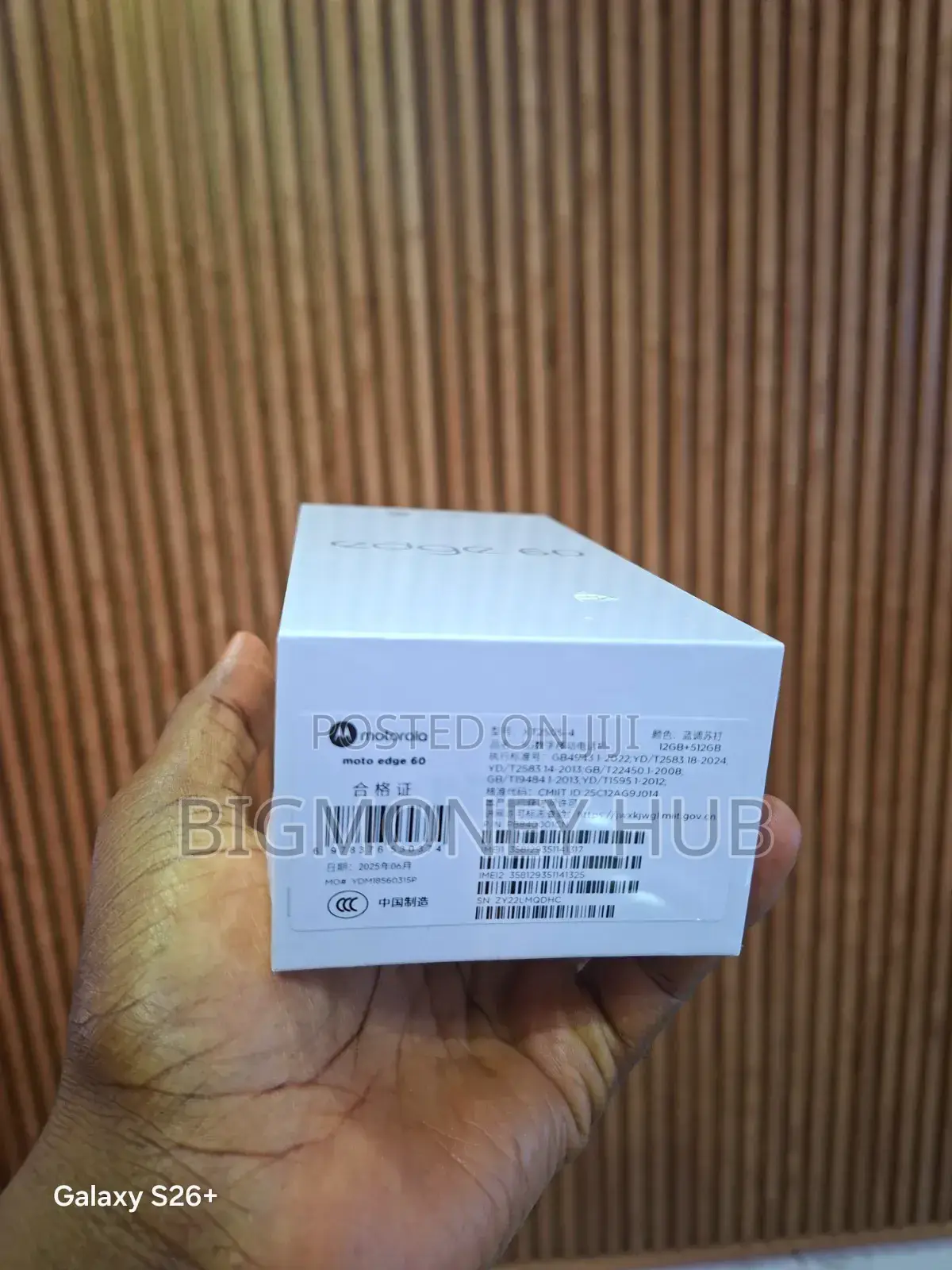 New Motorola Edge 60 512 GB