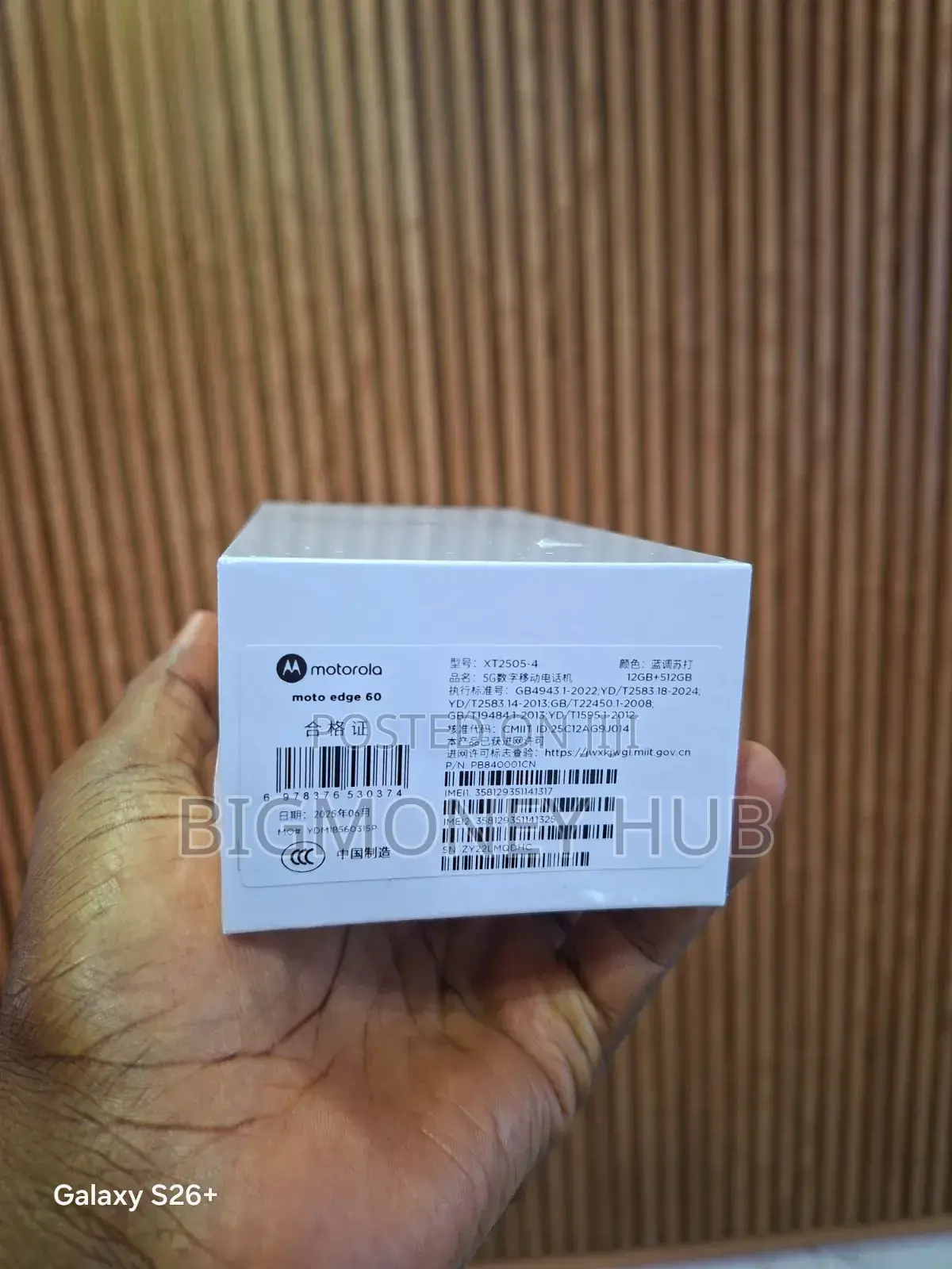 New Motorola Edge 60 512 GB