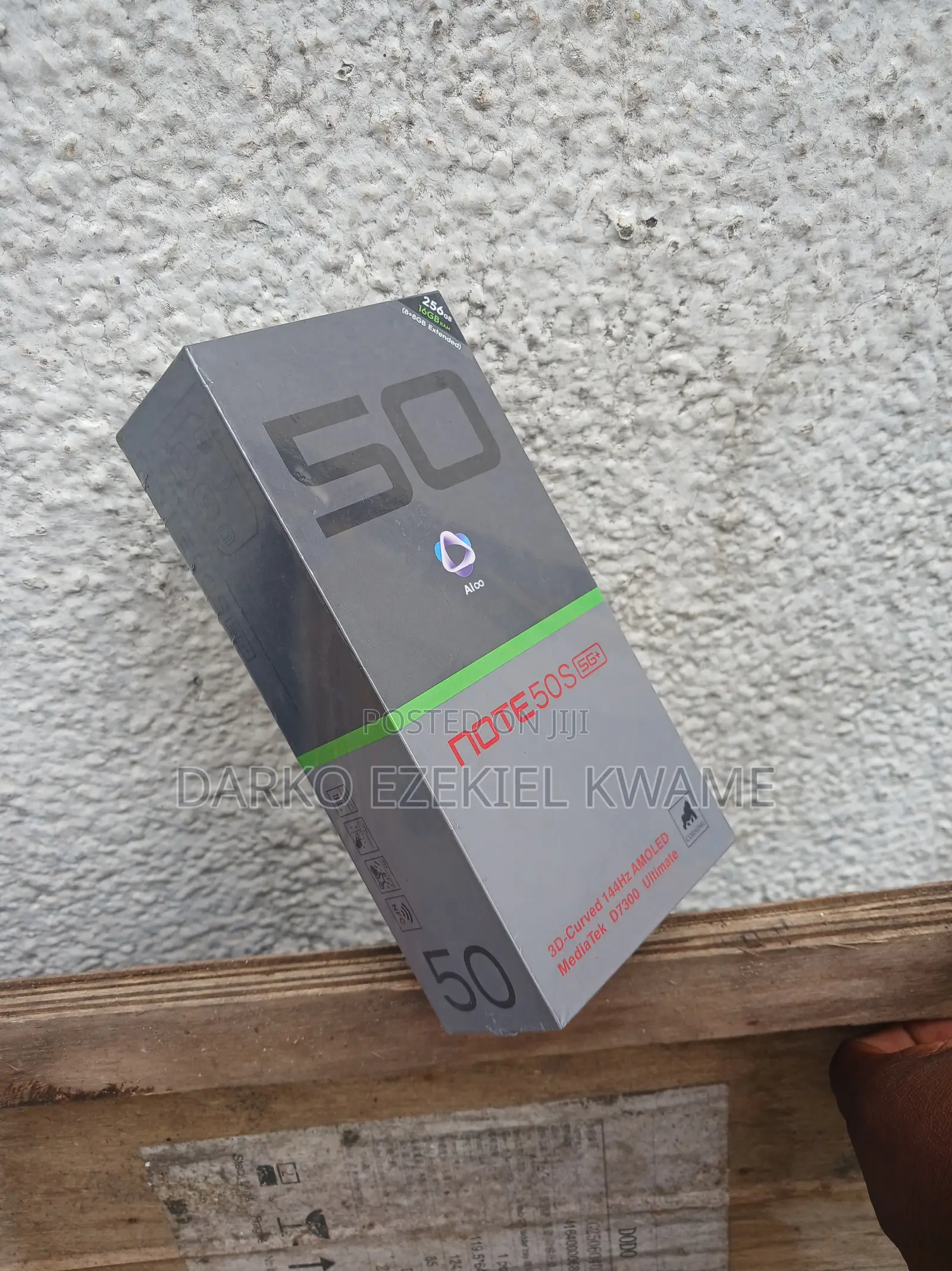 New Infinix Note 50s 256 GB Black