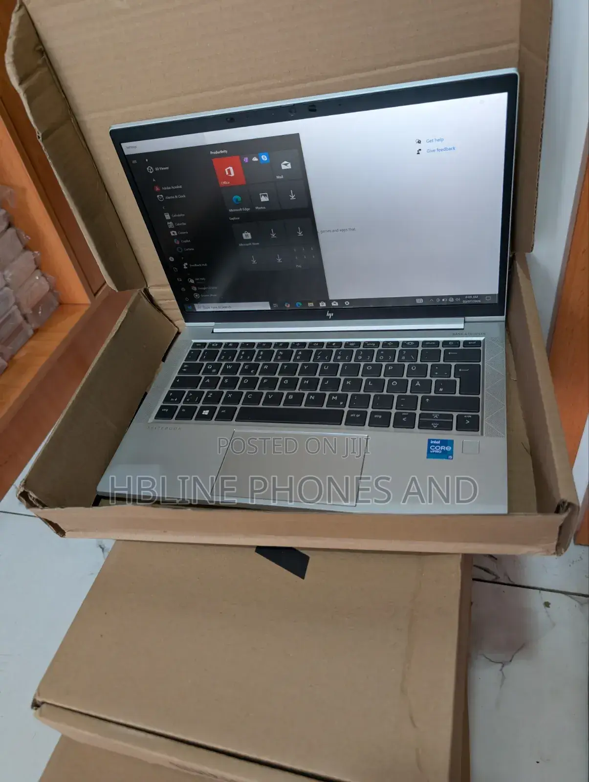 New Laptop HP EliteBook 830 G8 8GB Intel Core i5 SSD 256GB