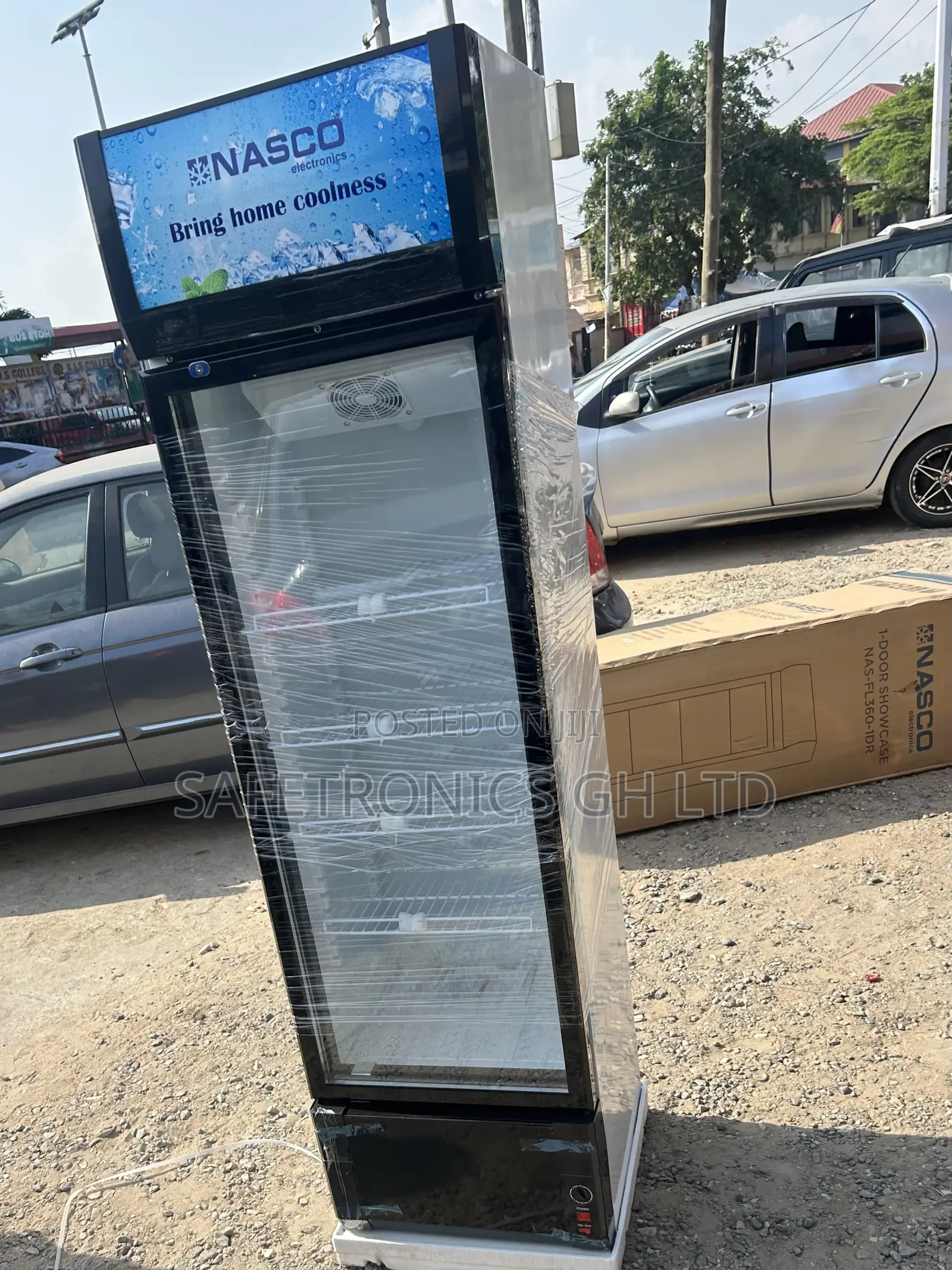 Fresh in Box Nasco 358L Display Fridge (NAS-FL400-1DR)