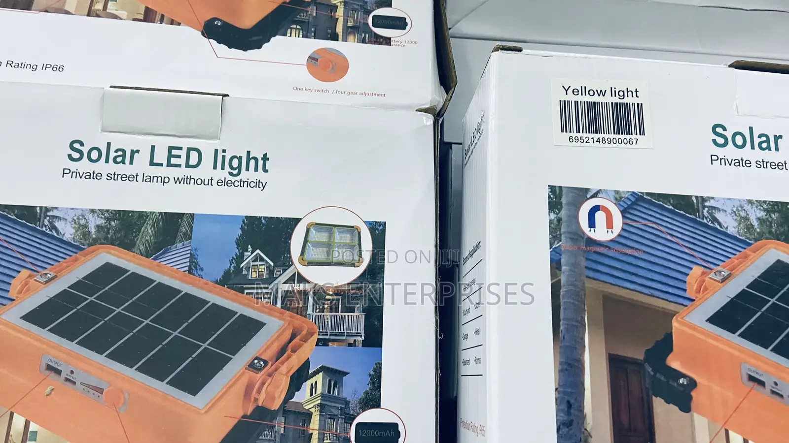 Solar Led Light Private Street Lamp Without Electricity