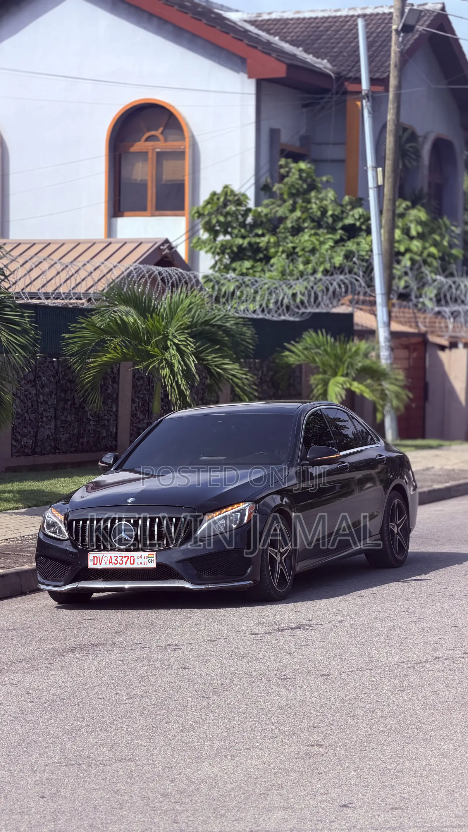 Mercedes-Benz C300 Sport 4Matic Sedan AWD (2.0L 4cyll 7A) 2016 Black