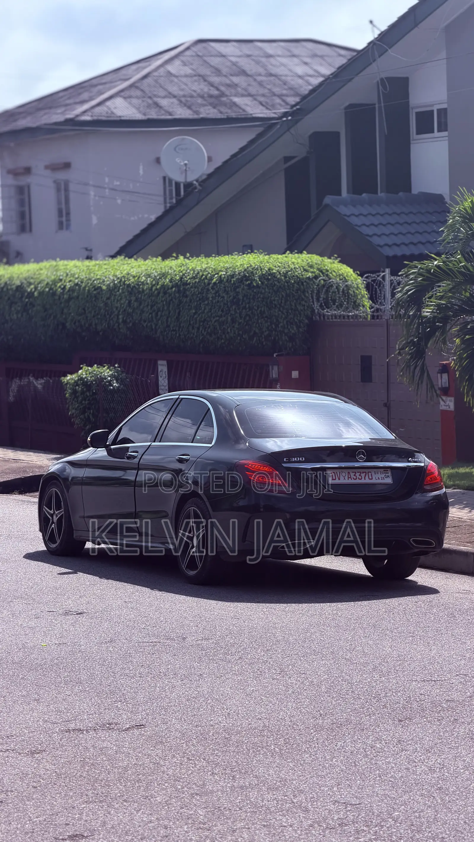 Mercedes-Benz C300 Sport 4Matic Sedan AWD (2.0L 4cyll 7A) 2016 Black