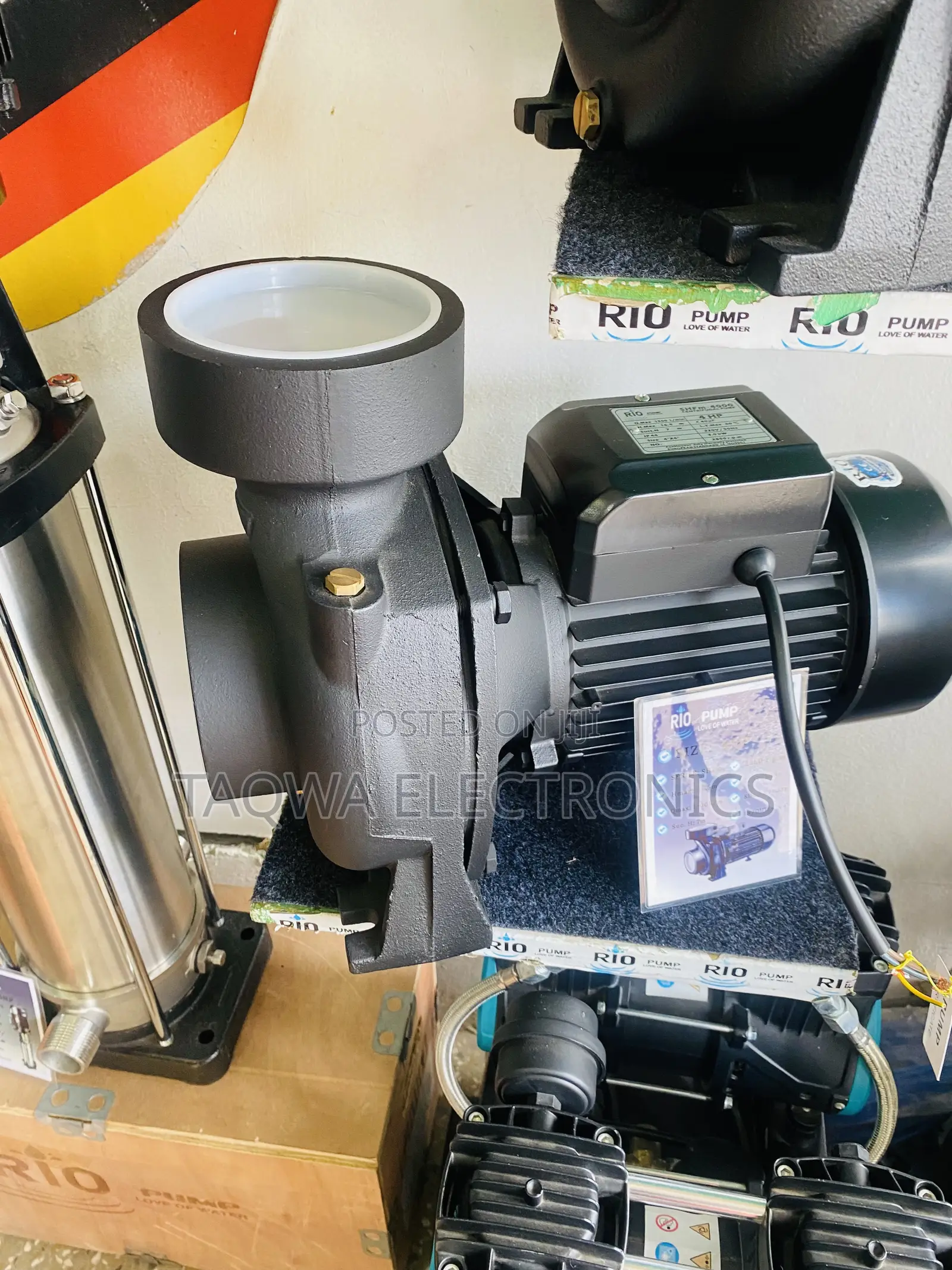 4-Inches Rio 4hp Centrifugal Pump
