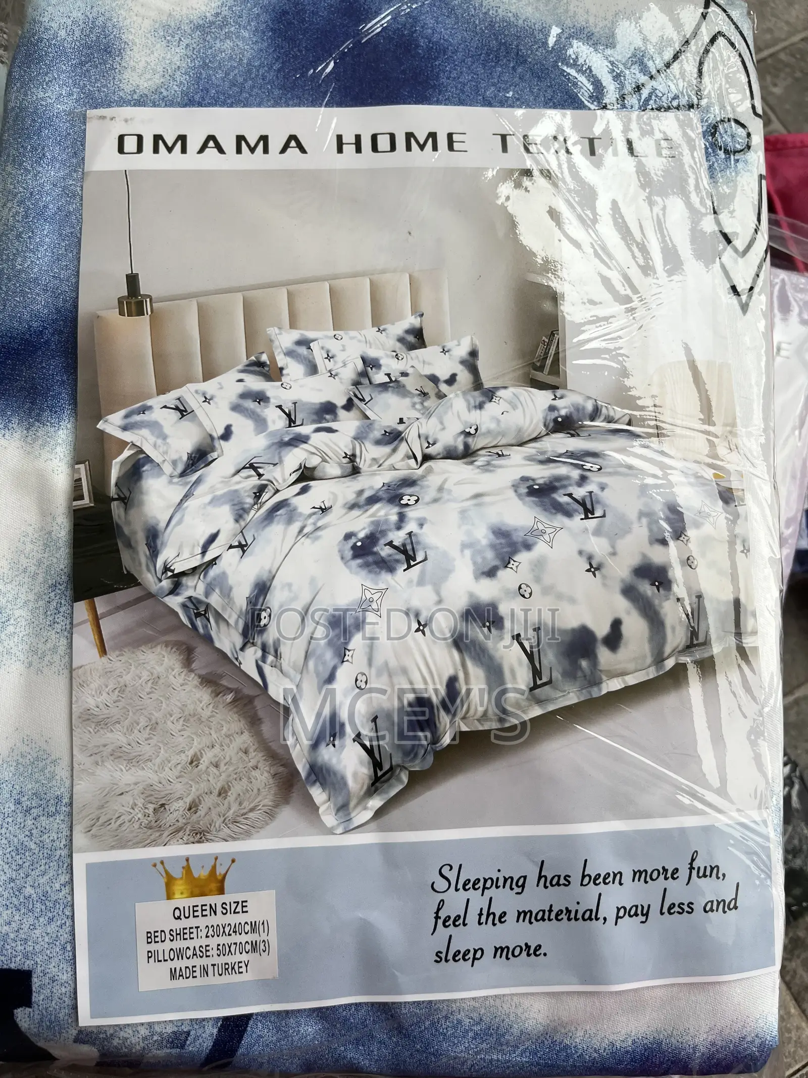 Double Bedsheet 3pcs Set