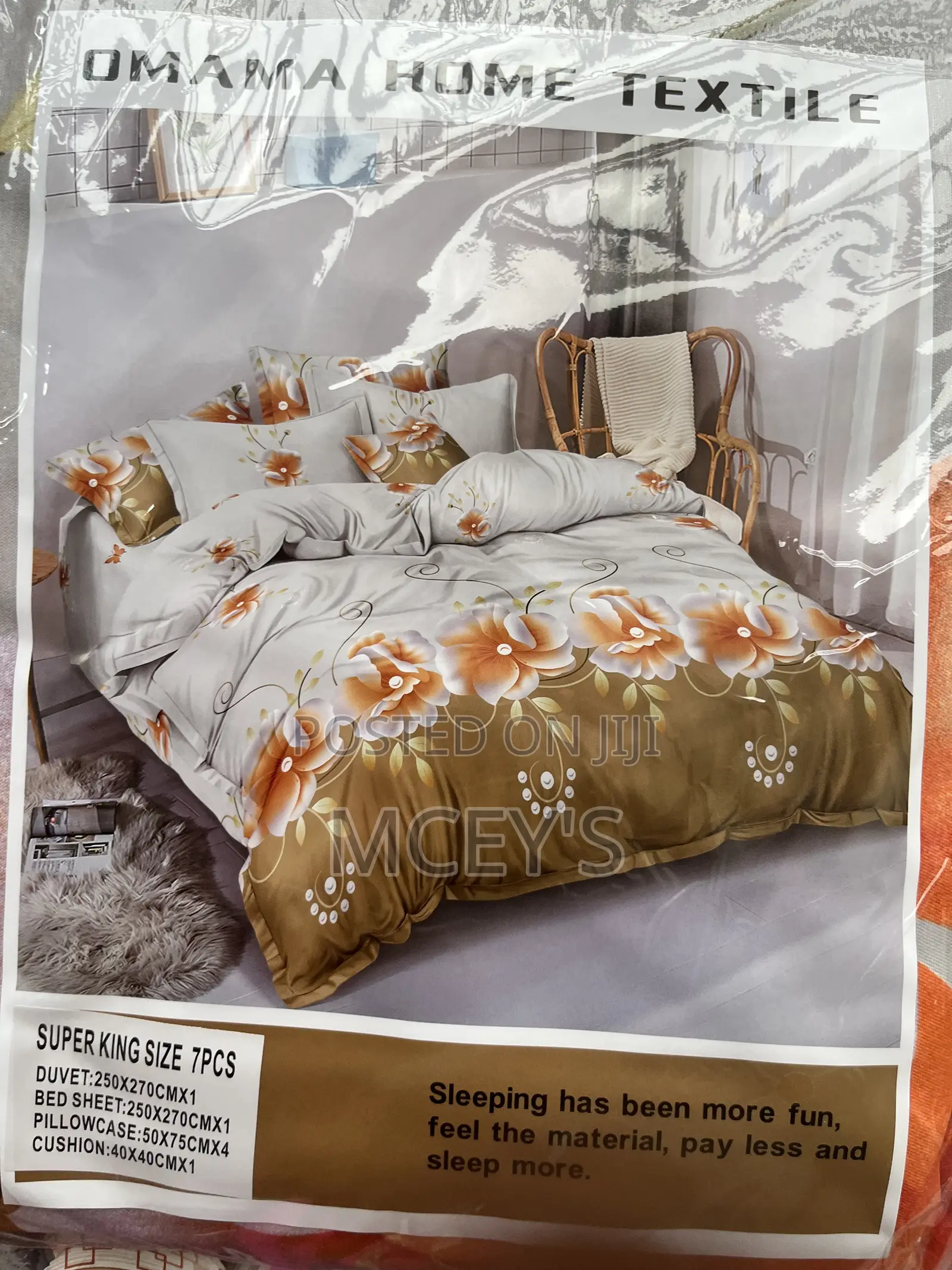Super King Size Duvet Set 100% Cotton