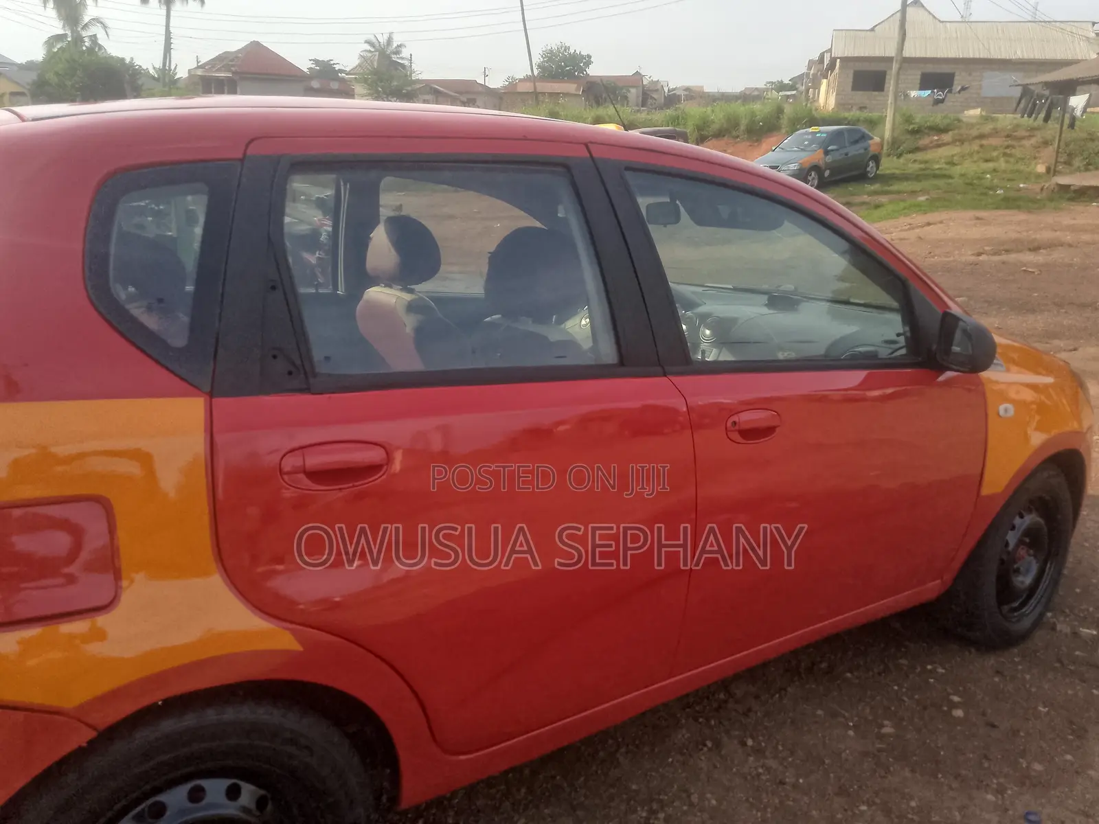 Chevrolet Aveo 2012 Red