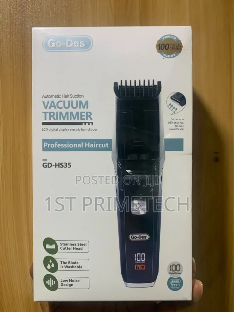 Go-Des Automatic Hair Suction Vacuum Trimmer